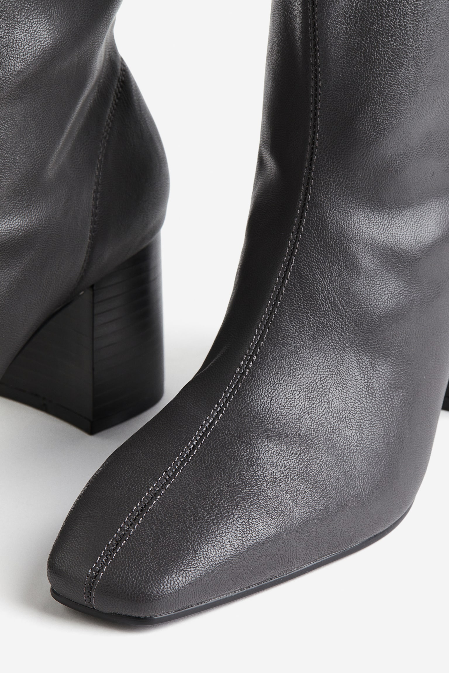 Heeled Boots - Dark grey/Black - 2