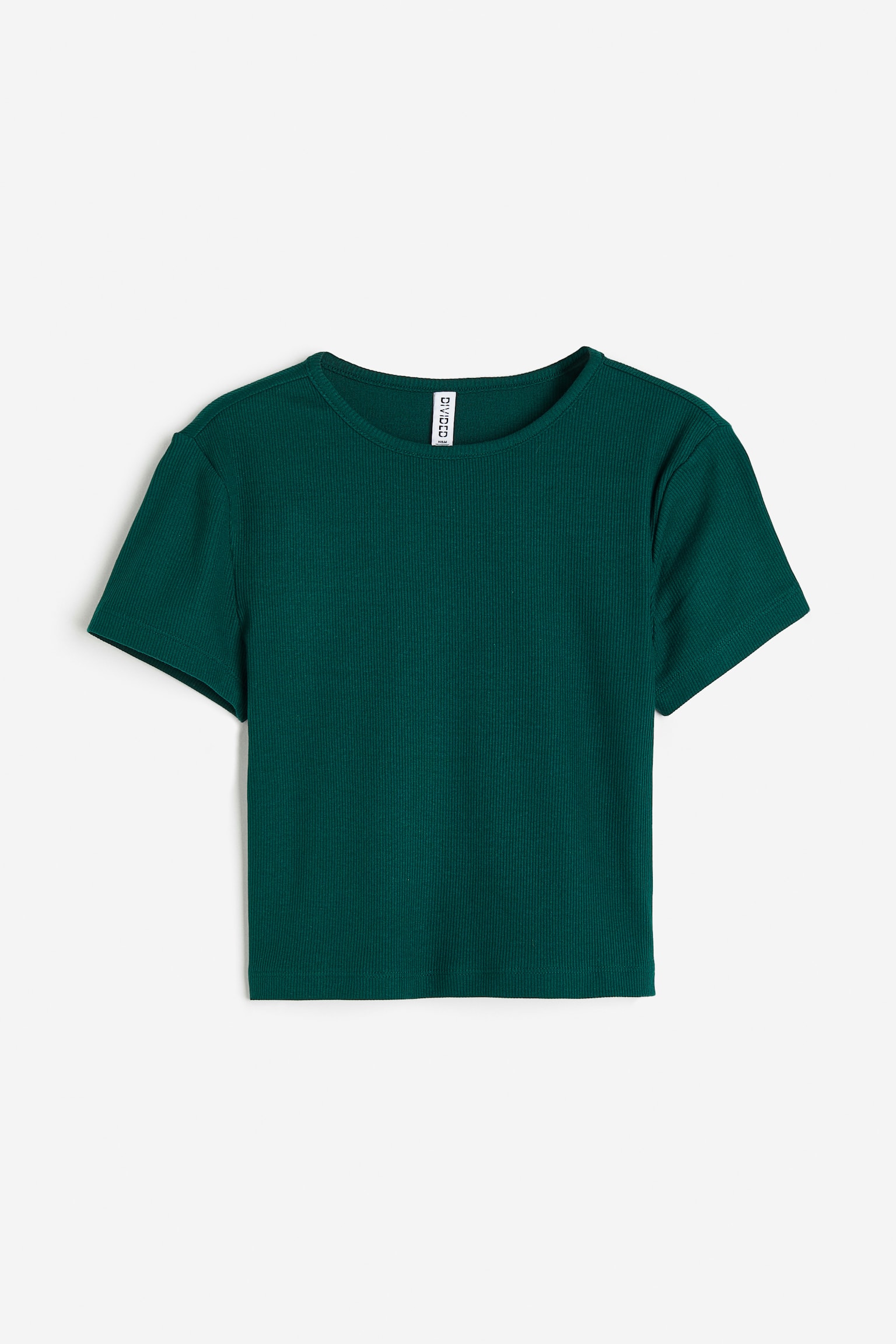 Áo lửng gân nổi - Màu xanh lá đậm - 1