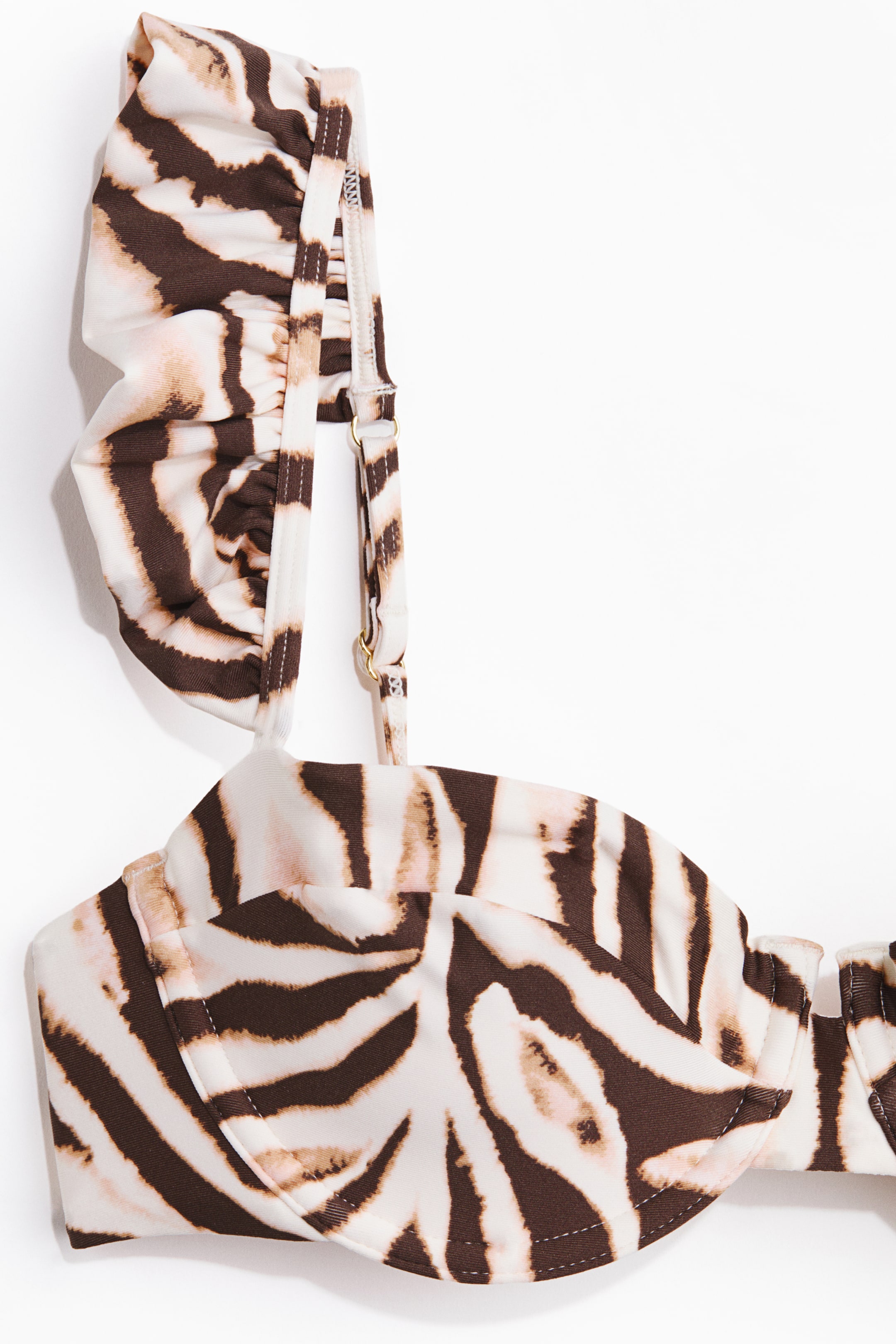 View larger image: Bikini top - White/Zebra print | H&M IN 6