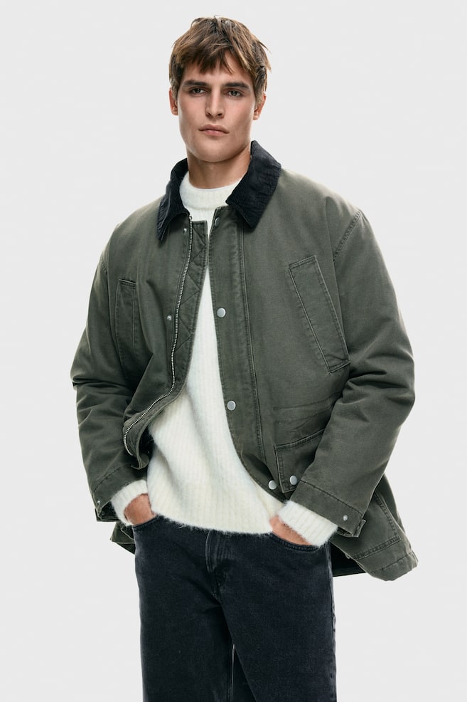 Padded Parka - Brown - 2