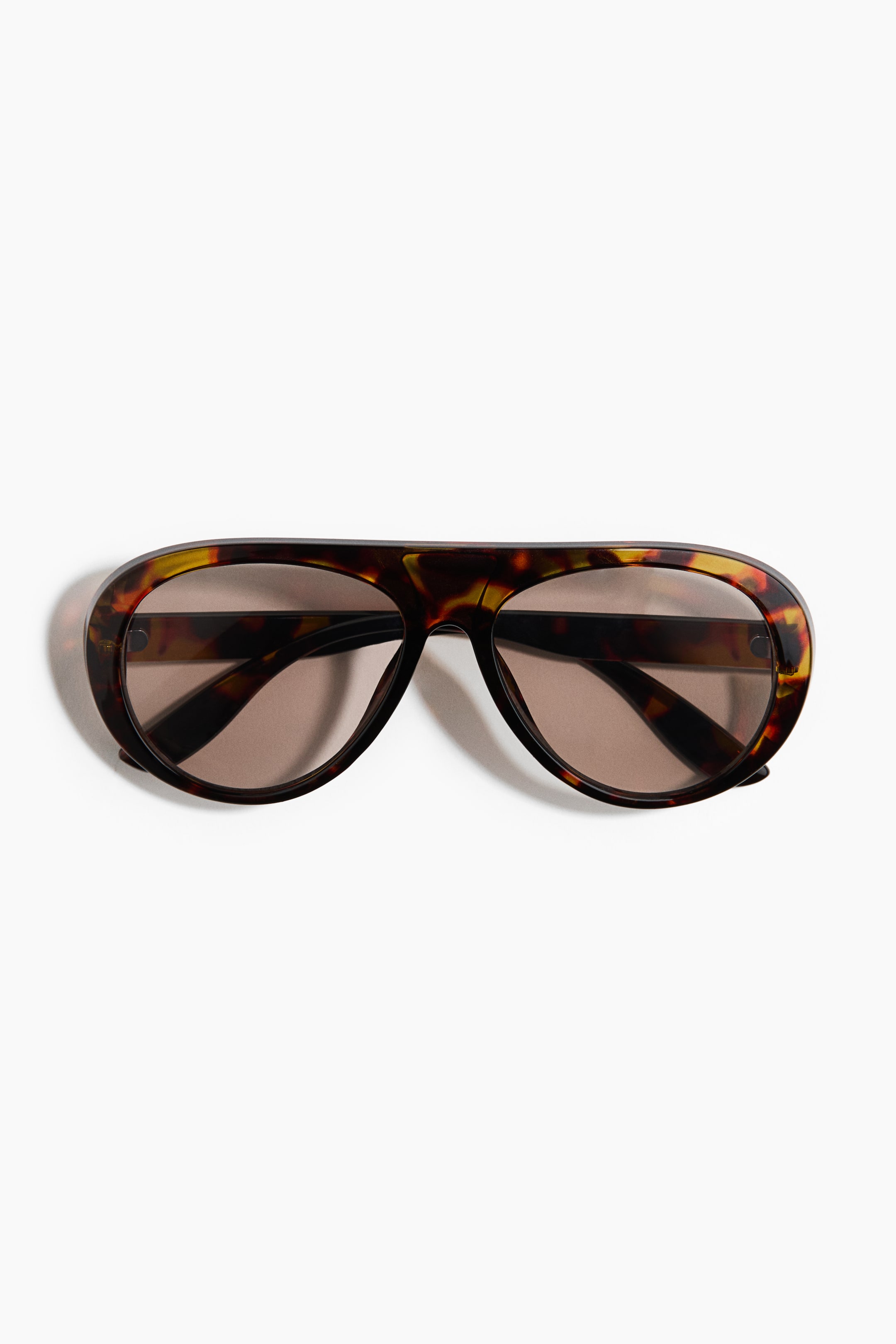 Ver imagen más grande: Gafas de sol estilo piloto - Marrón/Diseño carey - MUJER | H&M ES 1