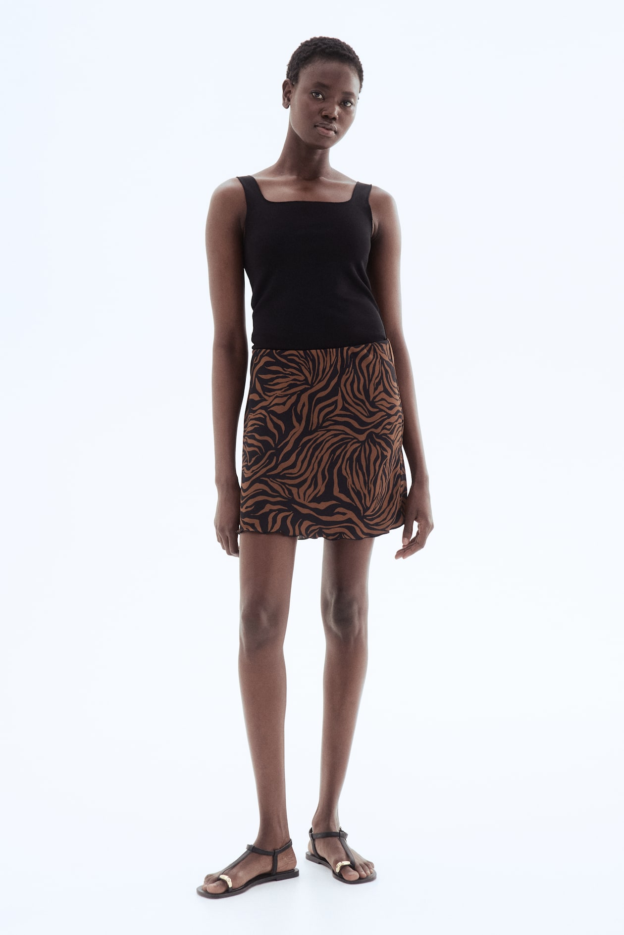 Satin Slip Skirt