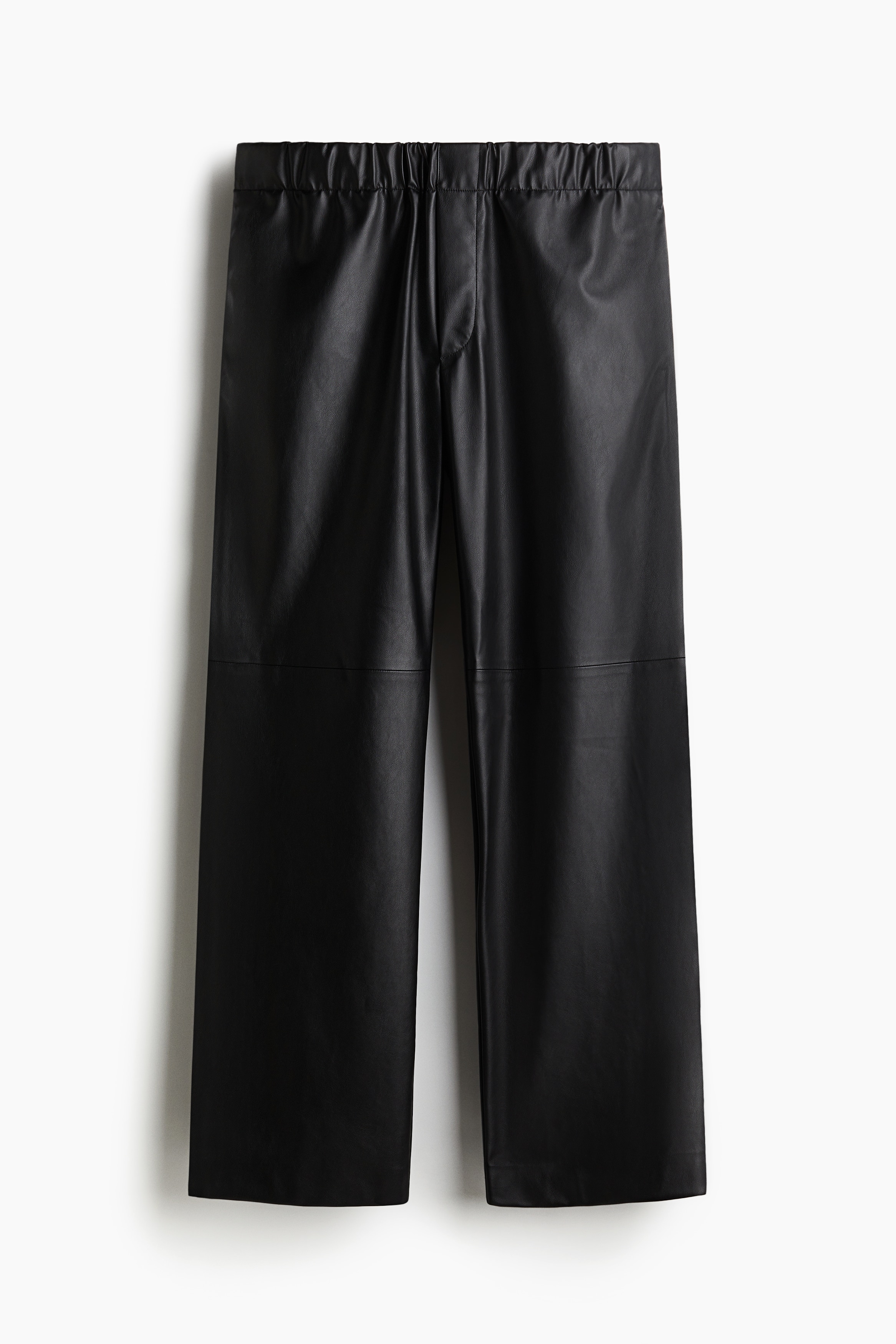 リラックスフィット コーティングパンツ - Black - Men | H&M JP