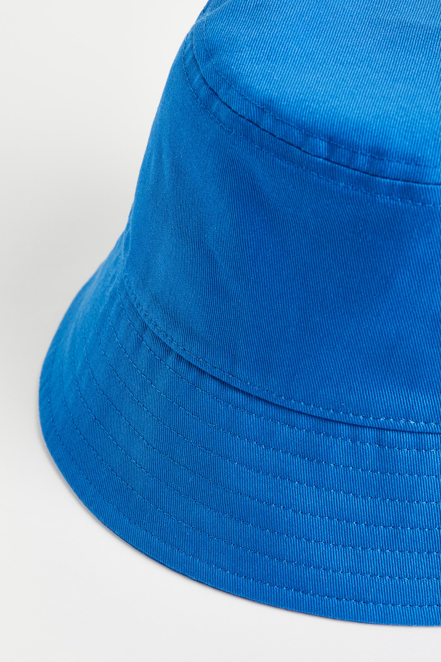 Cotton bucket hat - Blue/Red - 2