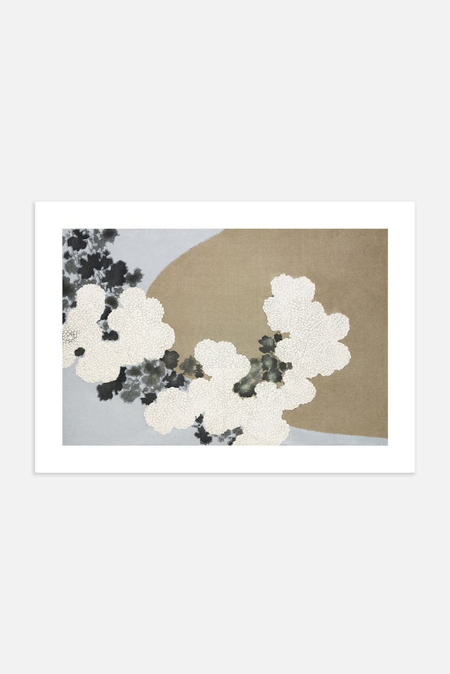 Blossom Momoyogusa Poster-Beige/blanc - 1