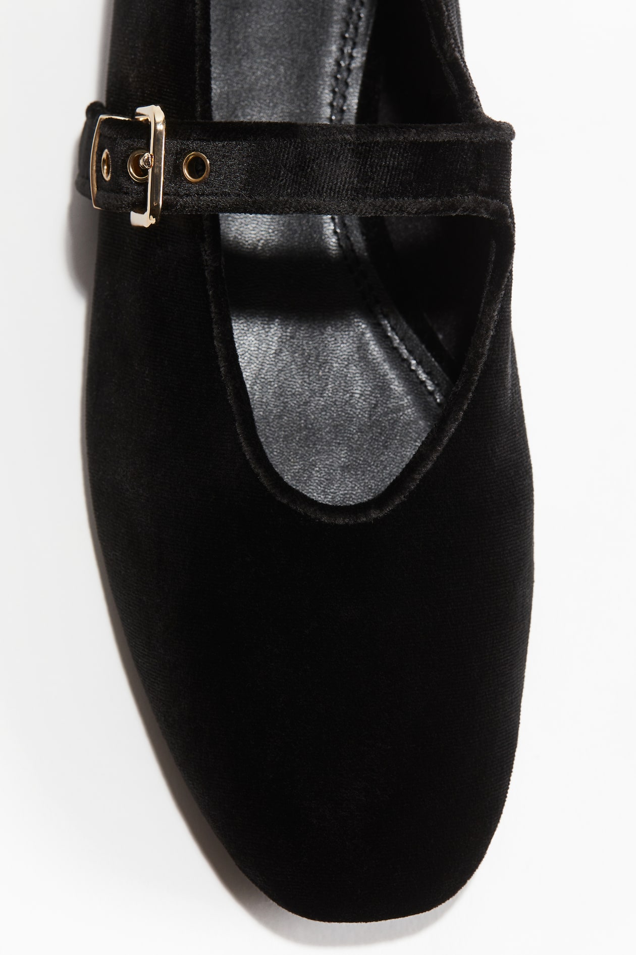 Mary Jane ballet pumps Black Ladies H&M GB