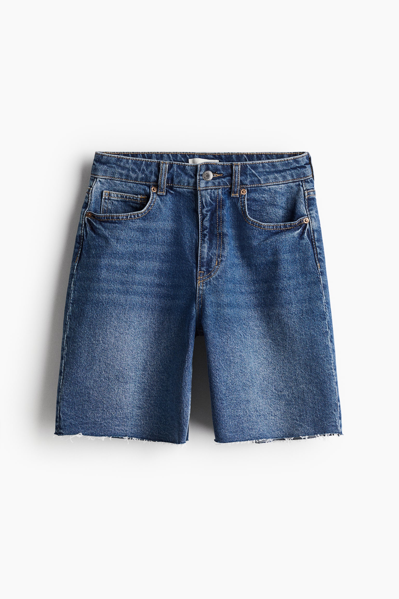 Denim Bermuda shorts - Denim blue/Denim blue/Light denim blue - 1