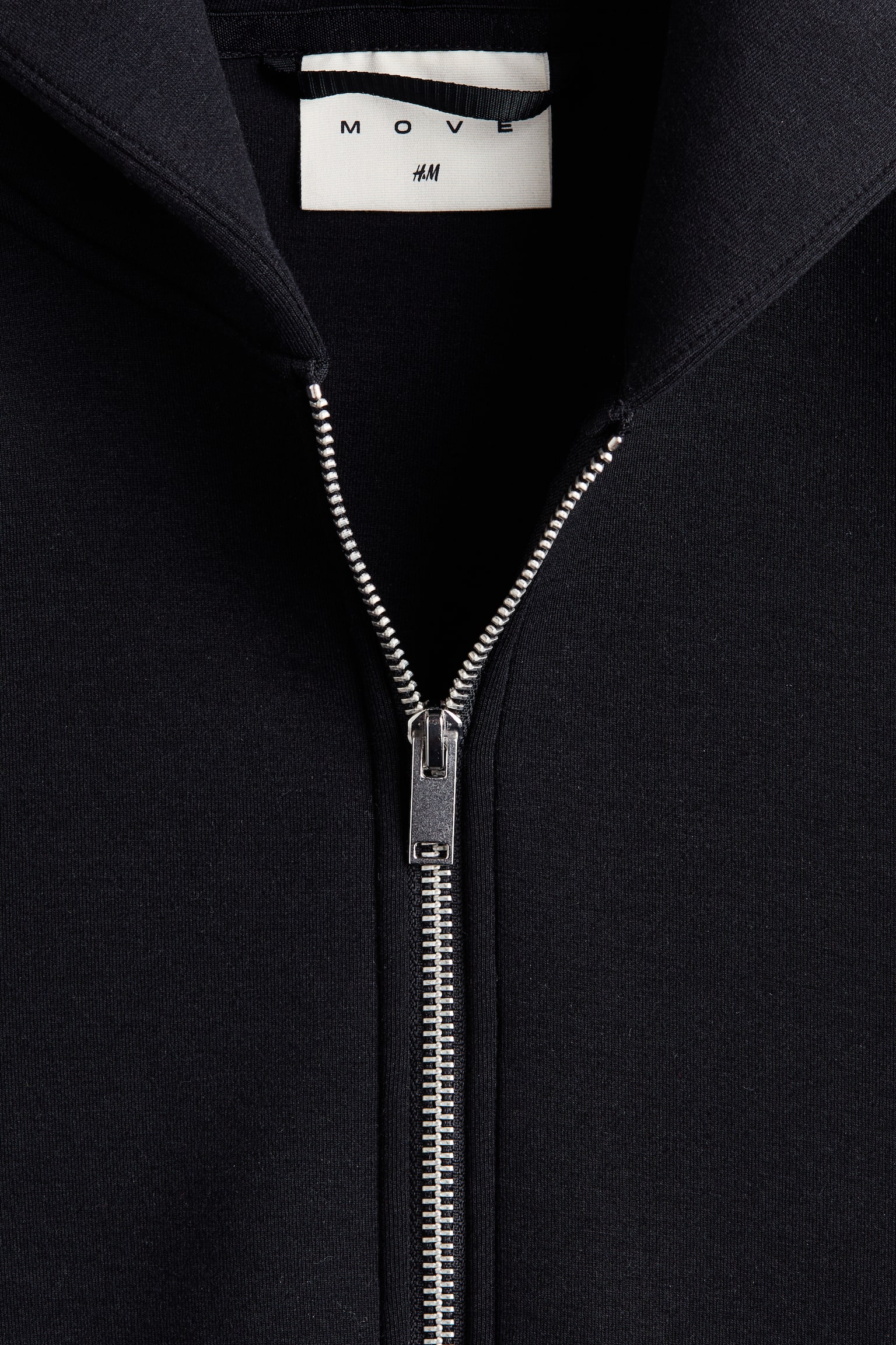 Женская куртка H&M Activewear Scuba Hooded, цвет: Чёрный — фото 7