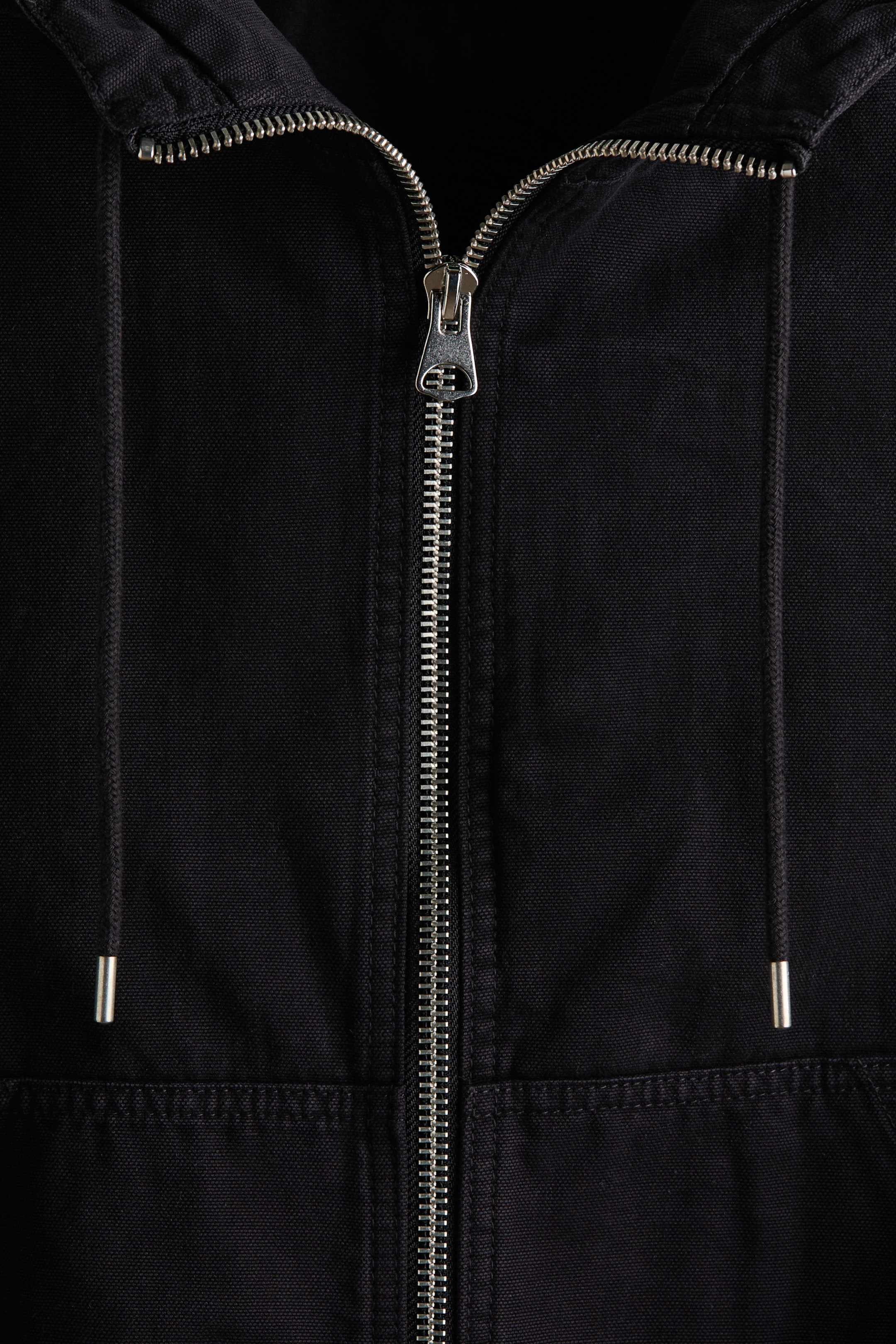 Hooded Cotton Workwear Jacket