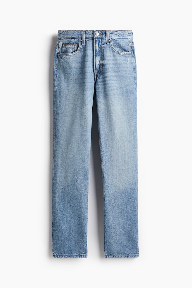 Straight High Jeans - Helles Denimblau/Denim blue/Helles Denimblau - 1