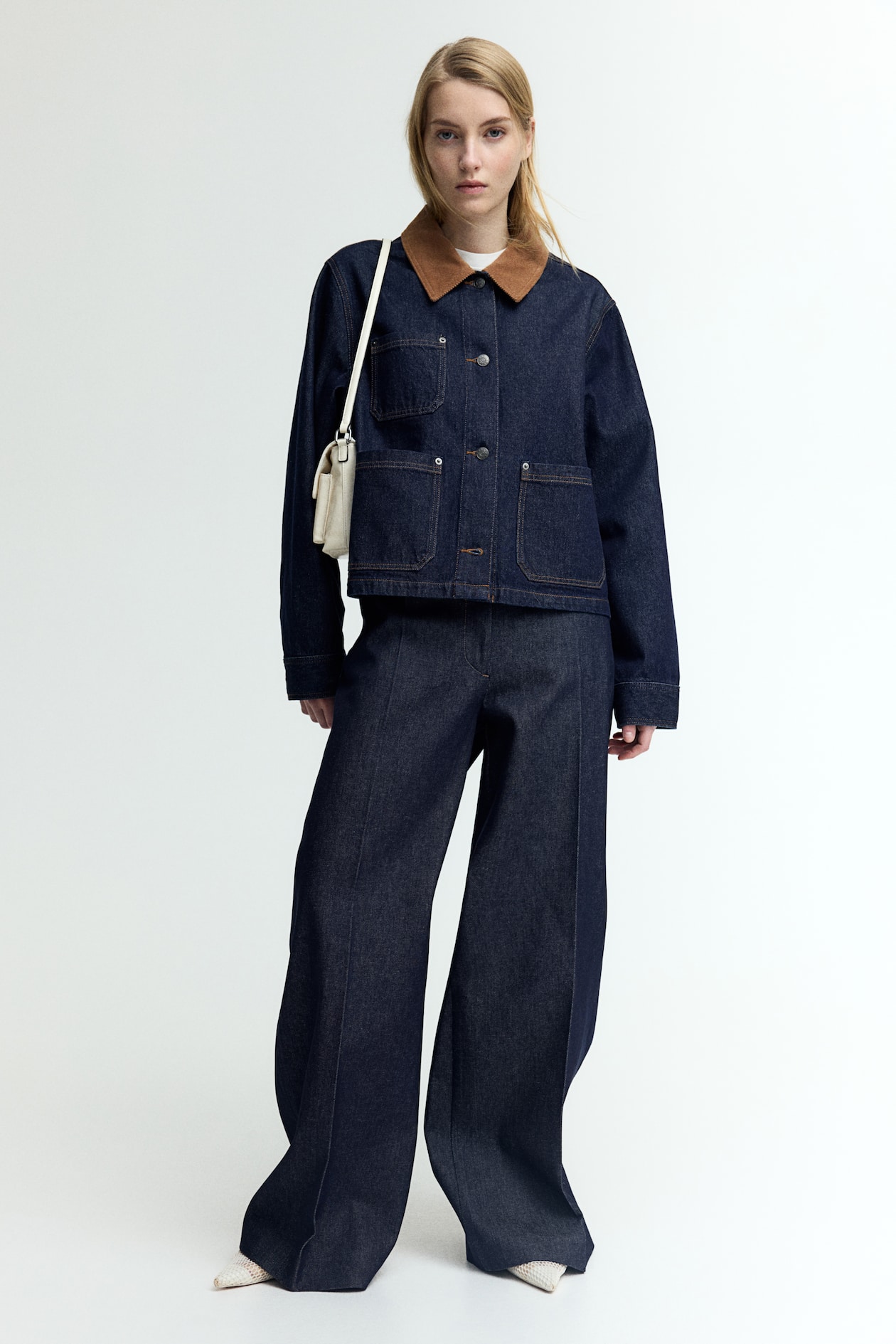 Corduroy Collar H And M Denim Jacket Mens Plus Men's Black Regular