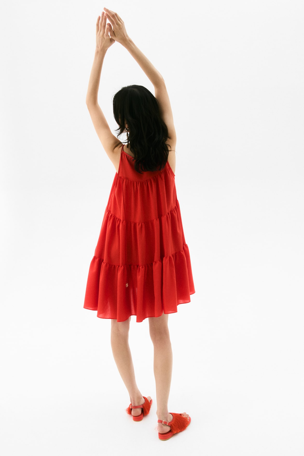 Tiered A-Line Dress - image 3
