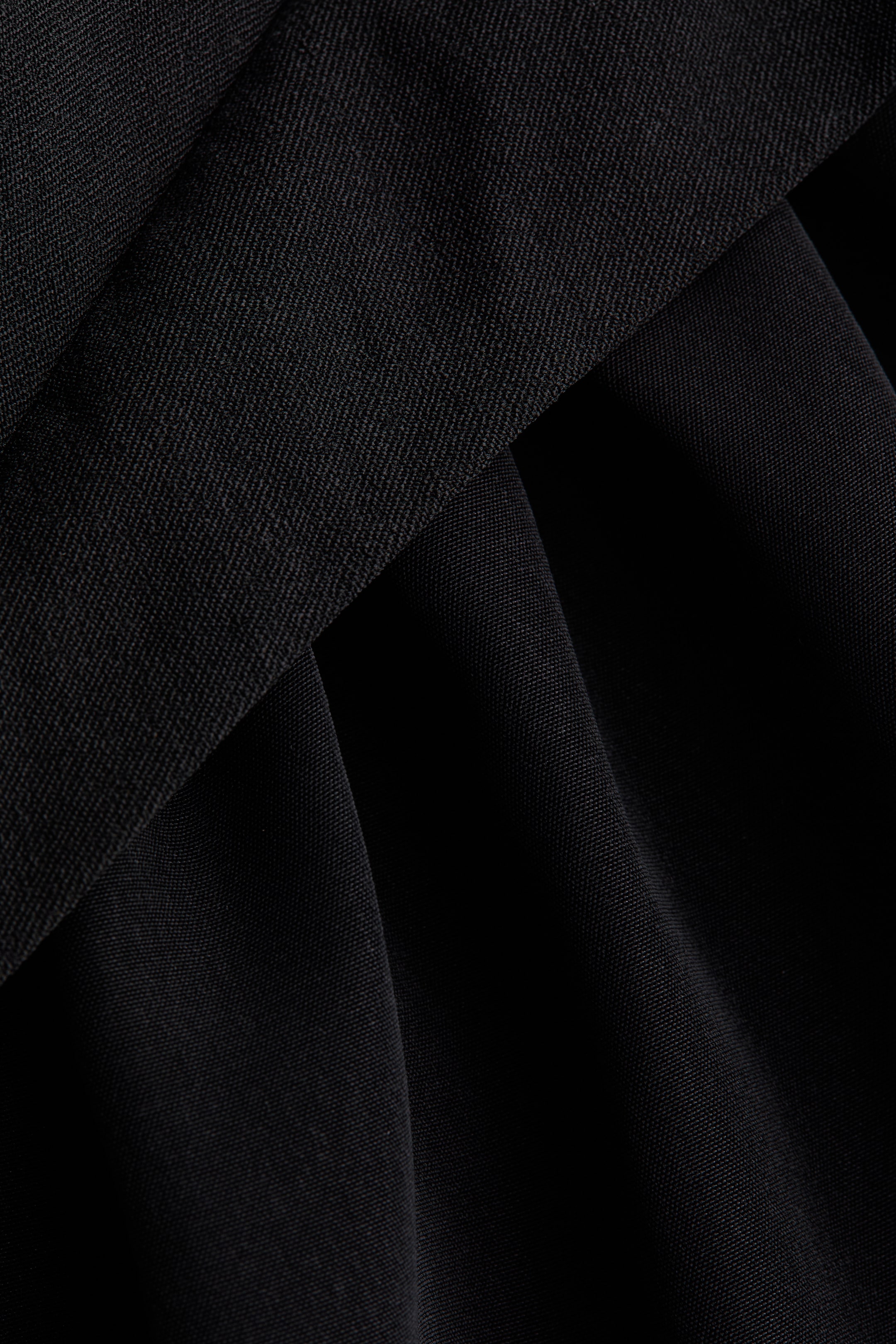 Bubble-Hem Stretch Dress