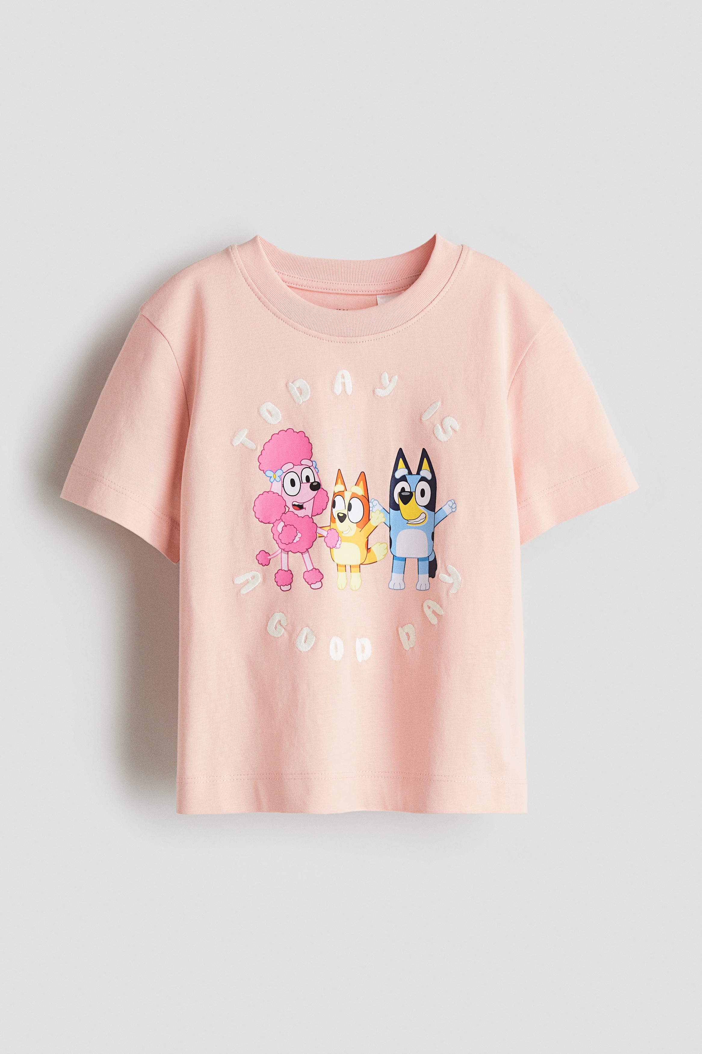 Print-motif cotton T-shirt - Pink/Bluey/Light turquoise/Aristocats/Light blue/Alice in Wonderland/Light pink/Lilo & Stitch/Light pink/Lilo & Stitch/Dark grey/Hello Kitty/White/Looney Tunes/Peach/Lilo & Stitch/Black/Lilo & Stitch