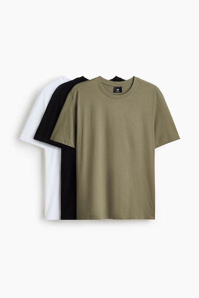 レギュラーフィットTシャツ 3枚セット