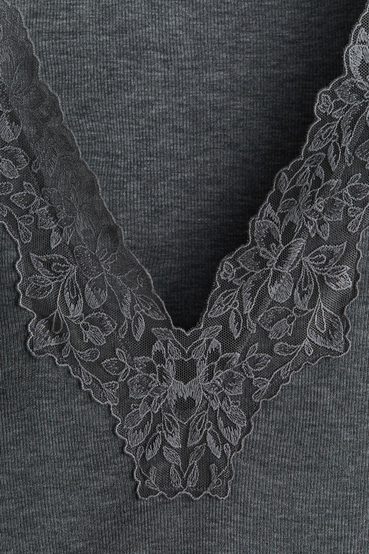 Lace-Trimmed Top - image 2