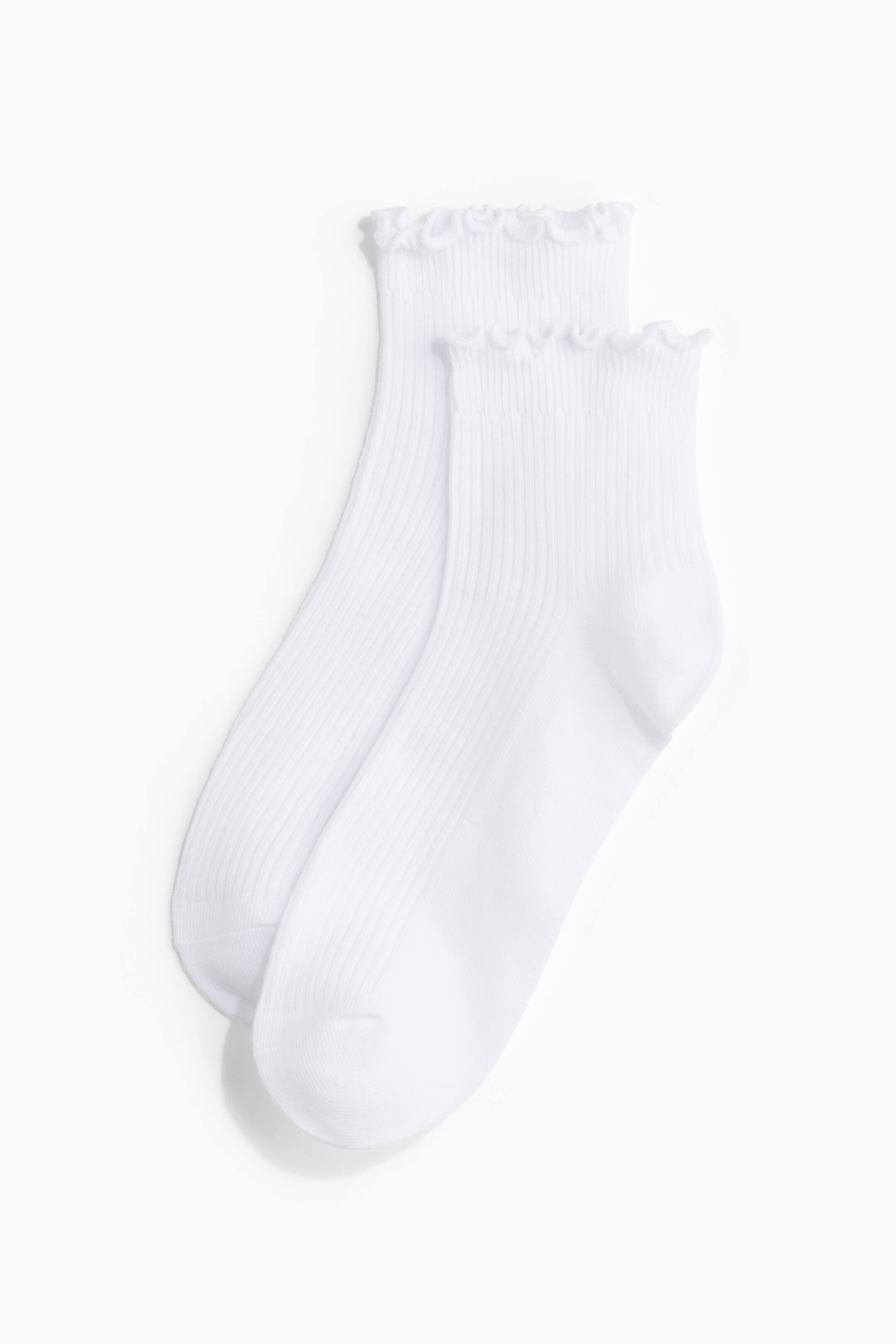 הצגת תמונה גדולה יותר: מארז 5 קרסוליות - לבן - Ladies | H&M IL 2