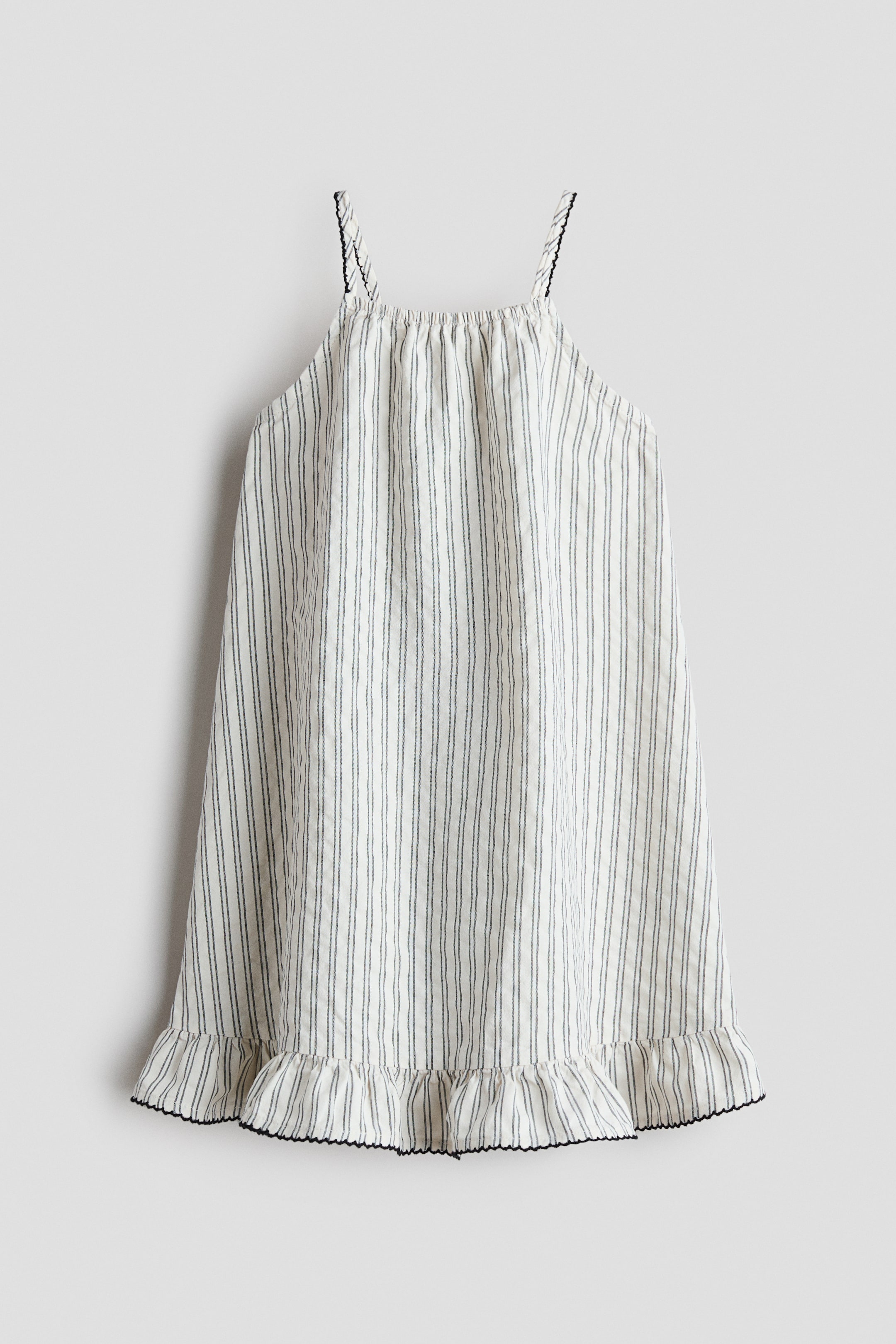Flounced Strappy Dress
