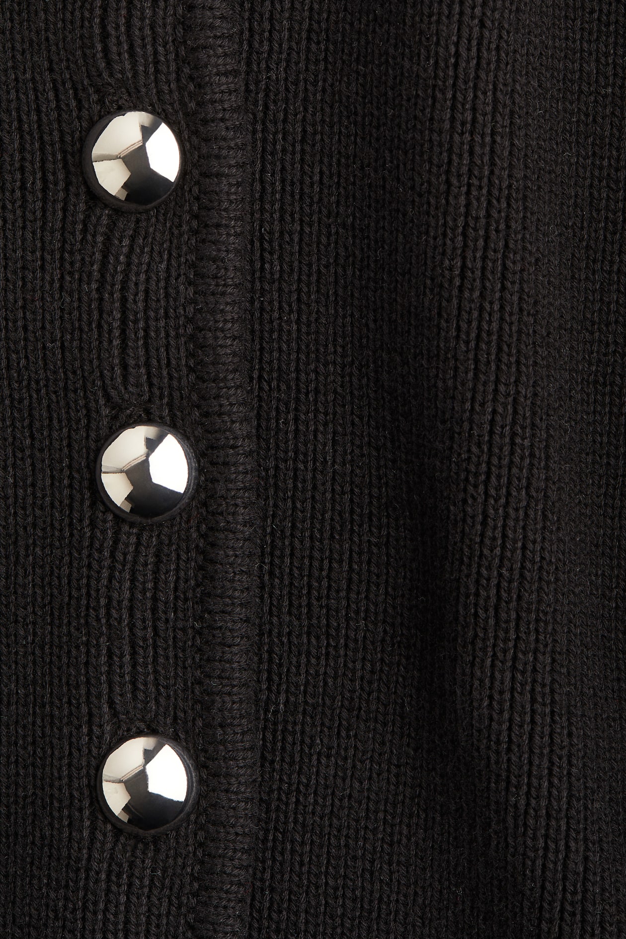 Rib-Knit Cotton Cardigan - image 5