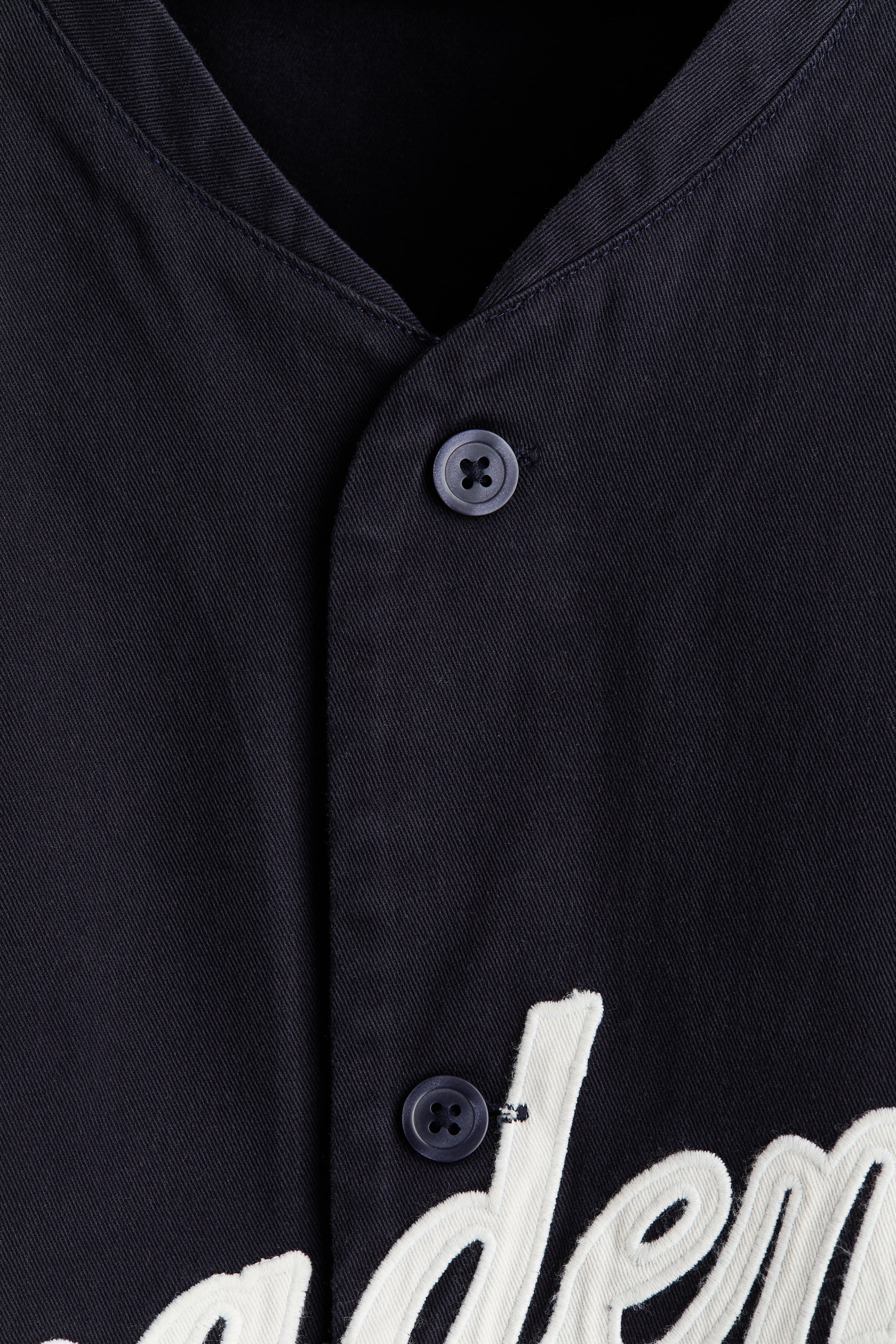 Relaxed-Fit Cotton Baseball Shirt