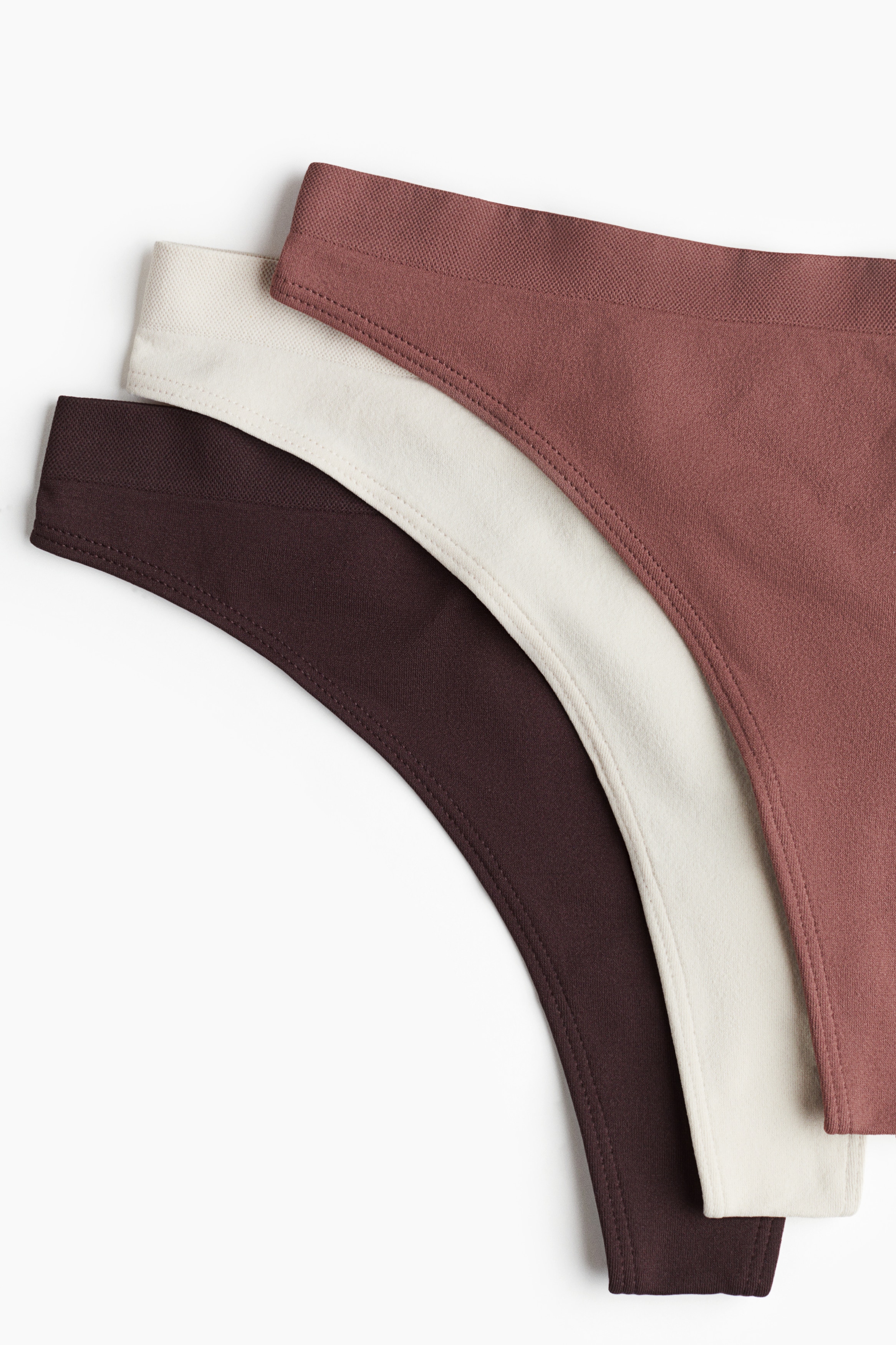 5-pack seamless thong briefs
