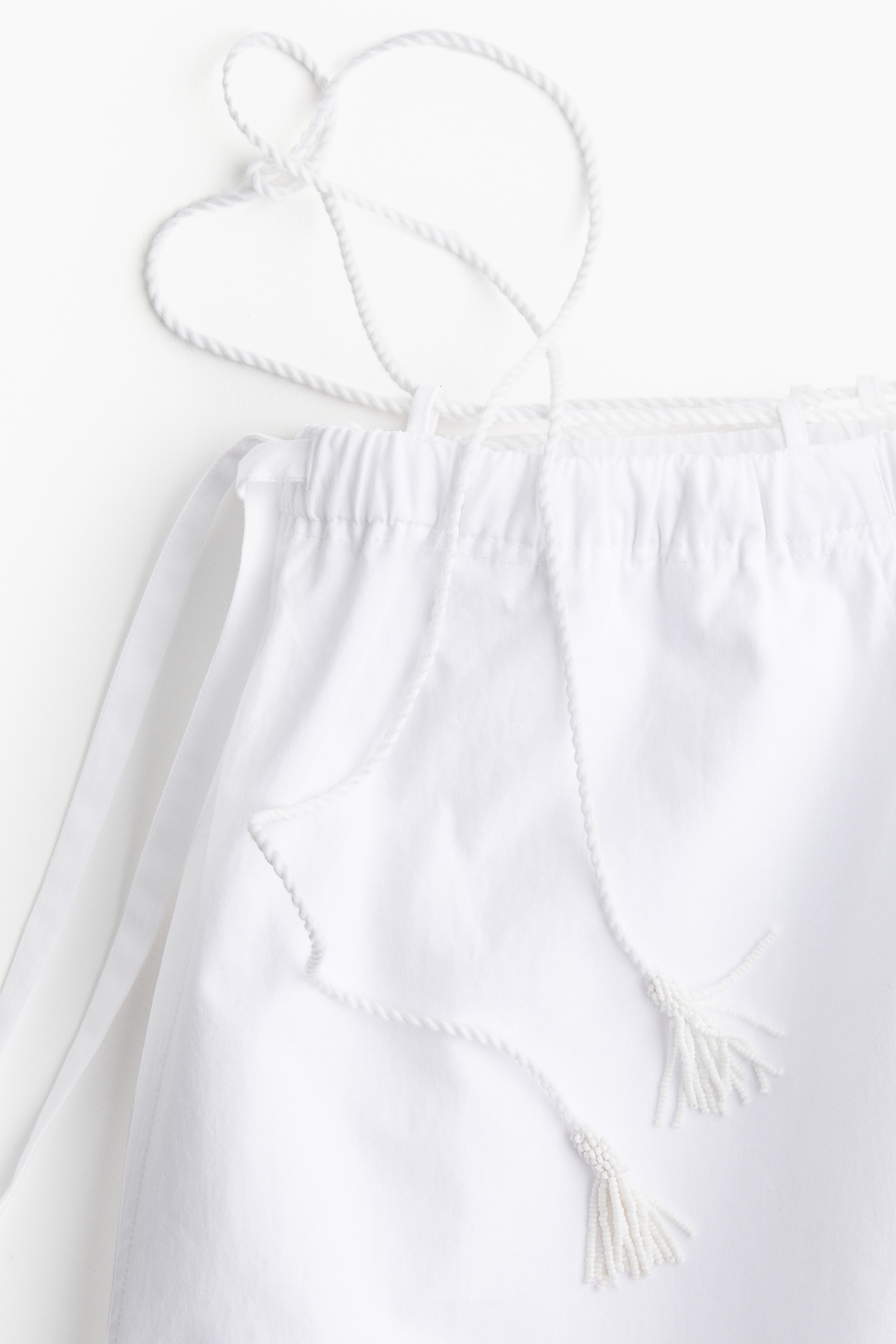 Baggy cotton trousers