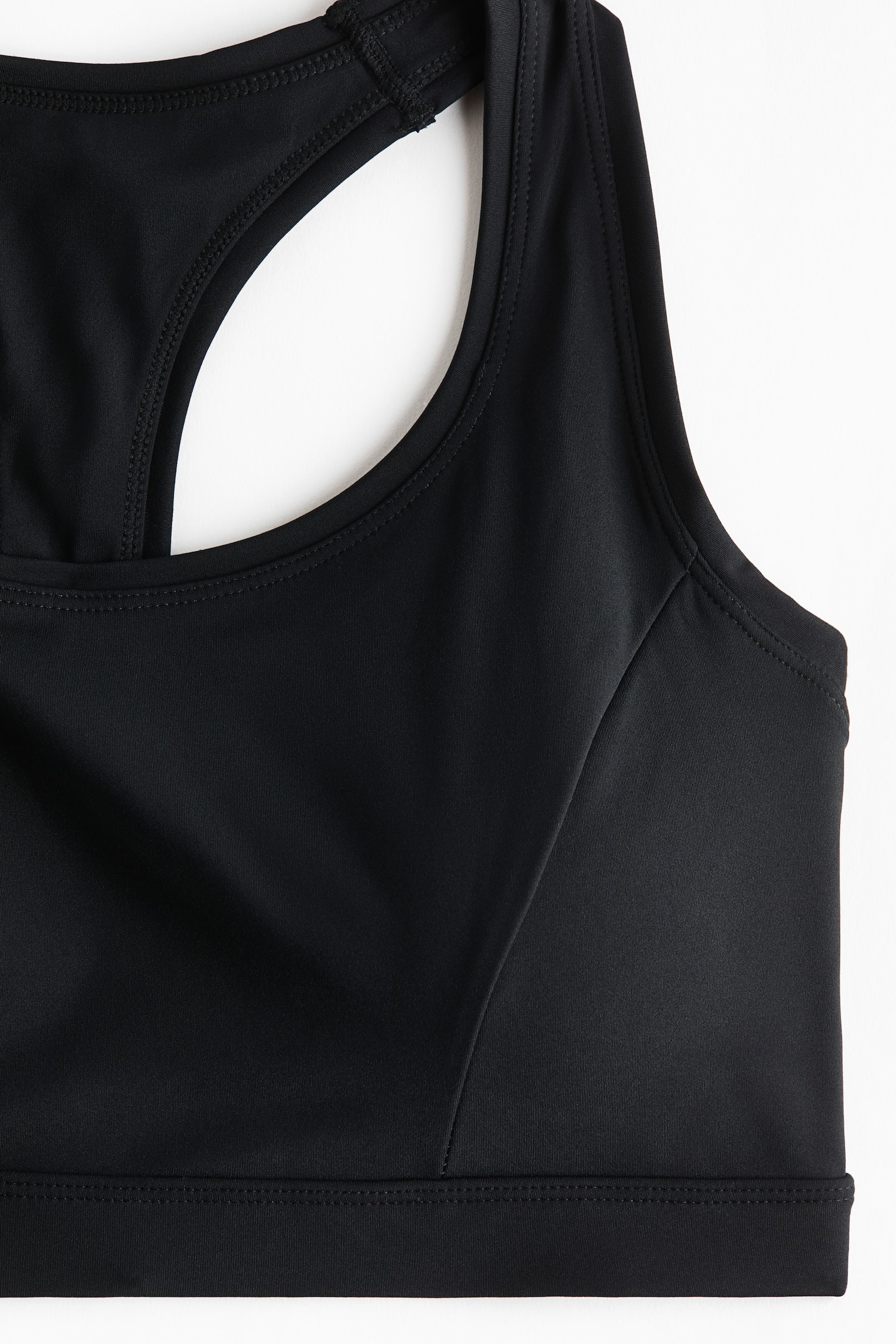 Спортивное бра Handfeel DryMove™ — H&M, цвет: Чёрный — фото 6