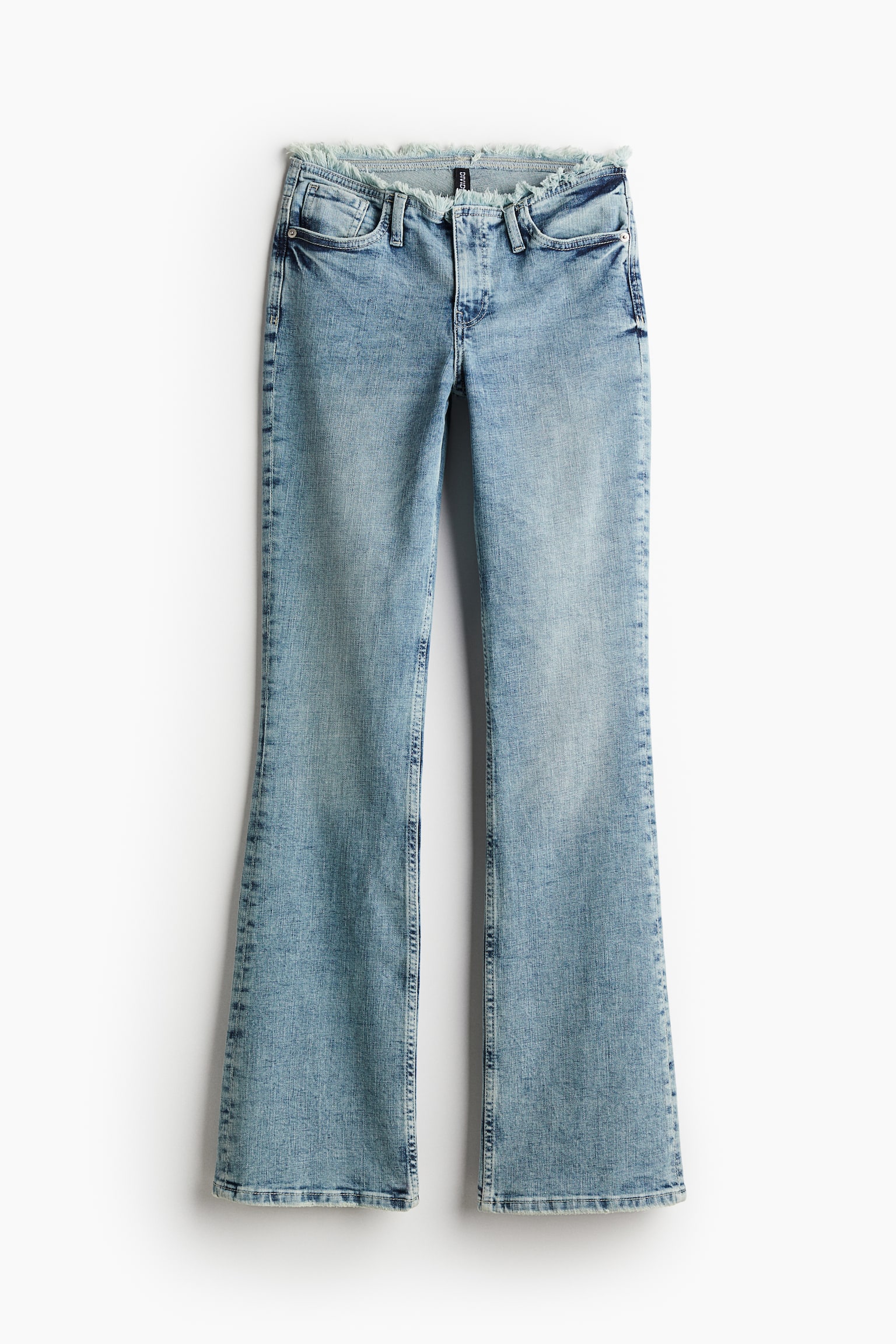 Flared Low Jeans - Light denim blue/Pale denim blue - 2