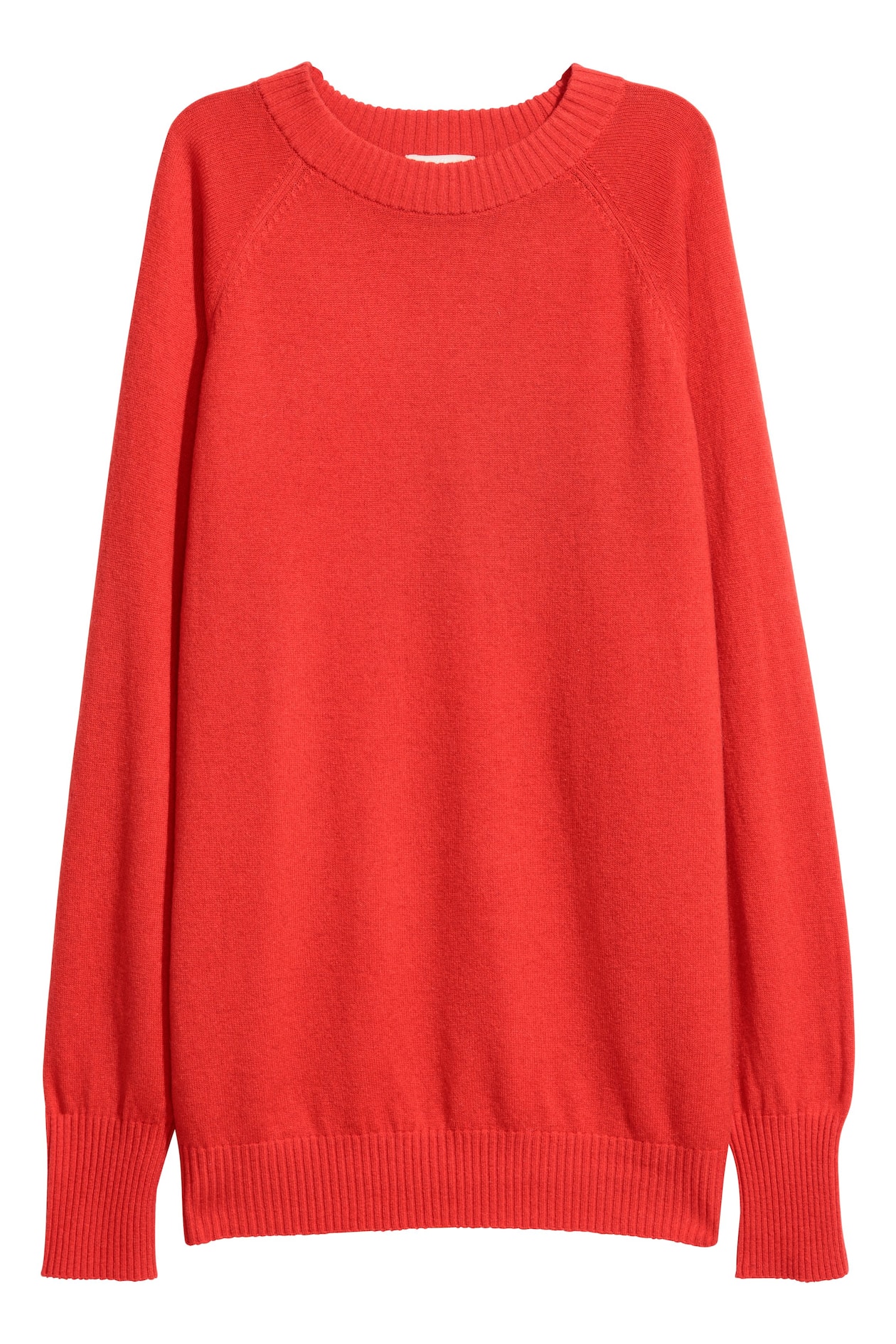Cashmere jumper Bright red Ladies H&M