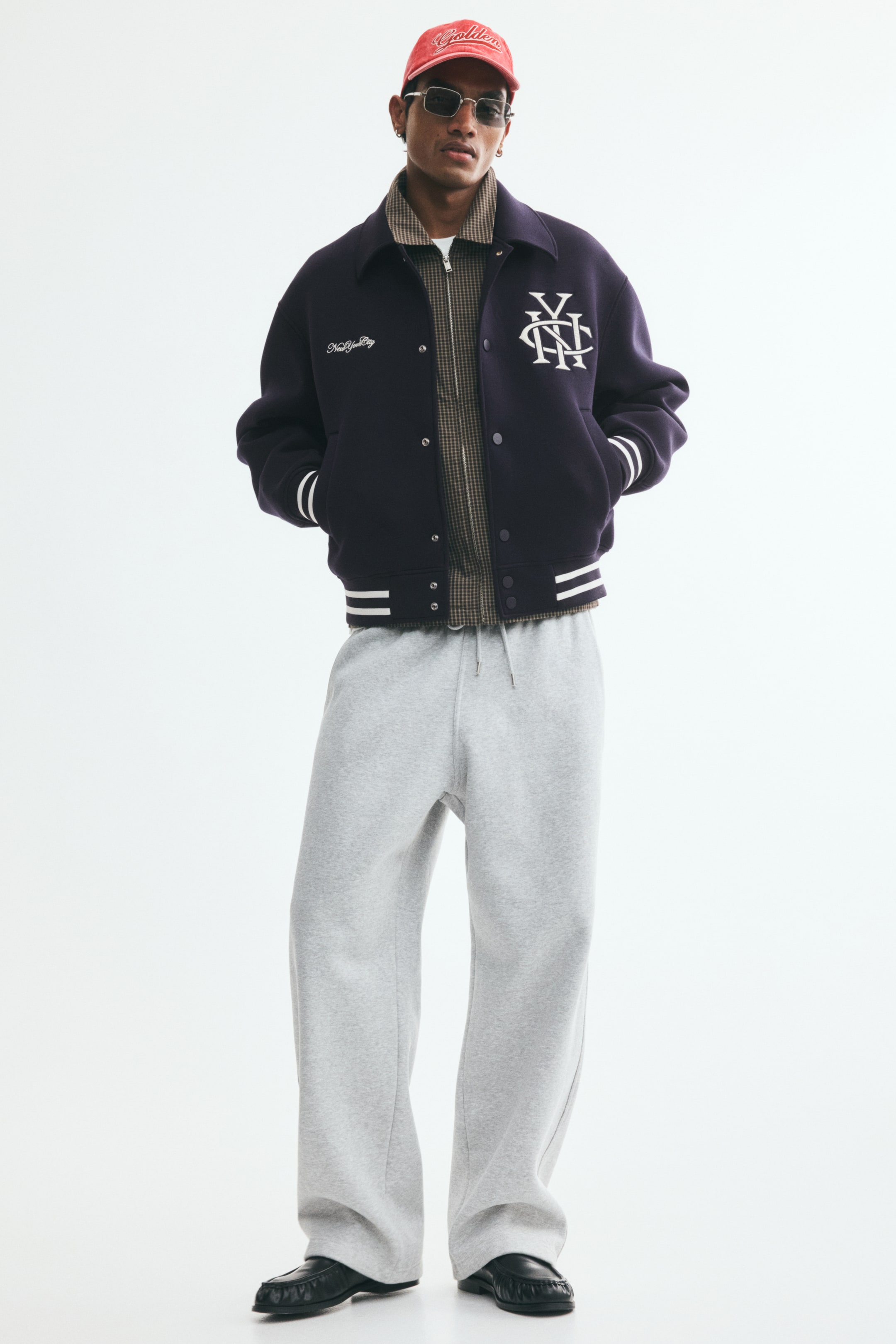 Мужские куртки H&M Scuba Baseball Jacket — фото 4