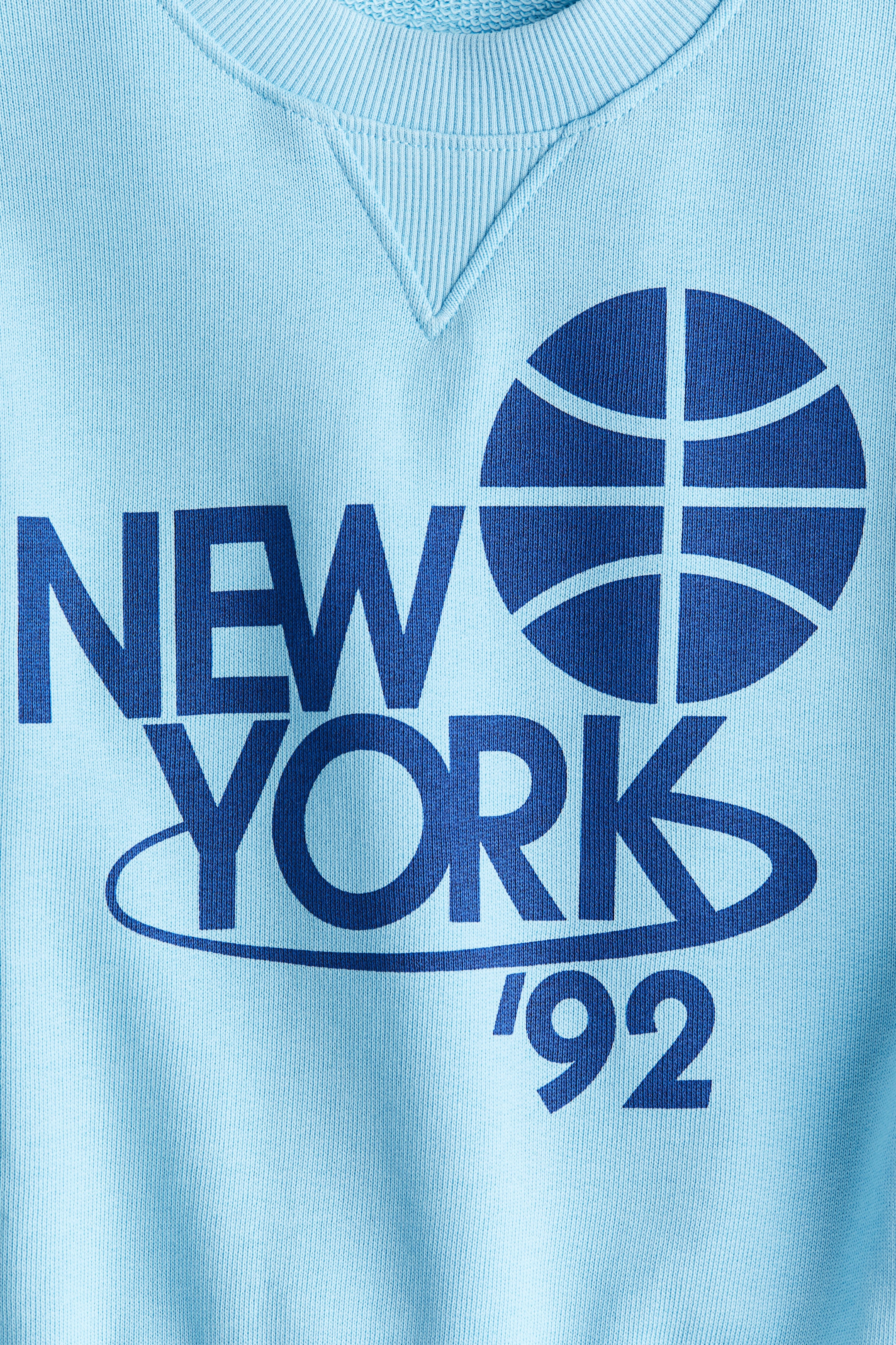 Sudadera con diseño - Azul claro/New York '92 - Kids | H&M MX