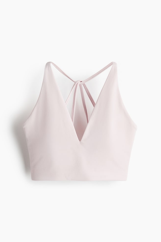 Light Support Sports bra with SoftMove™ - Pink/Black/Truffle grey/Soft pink - 1