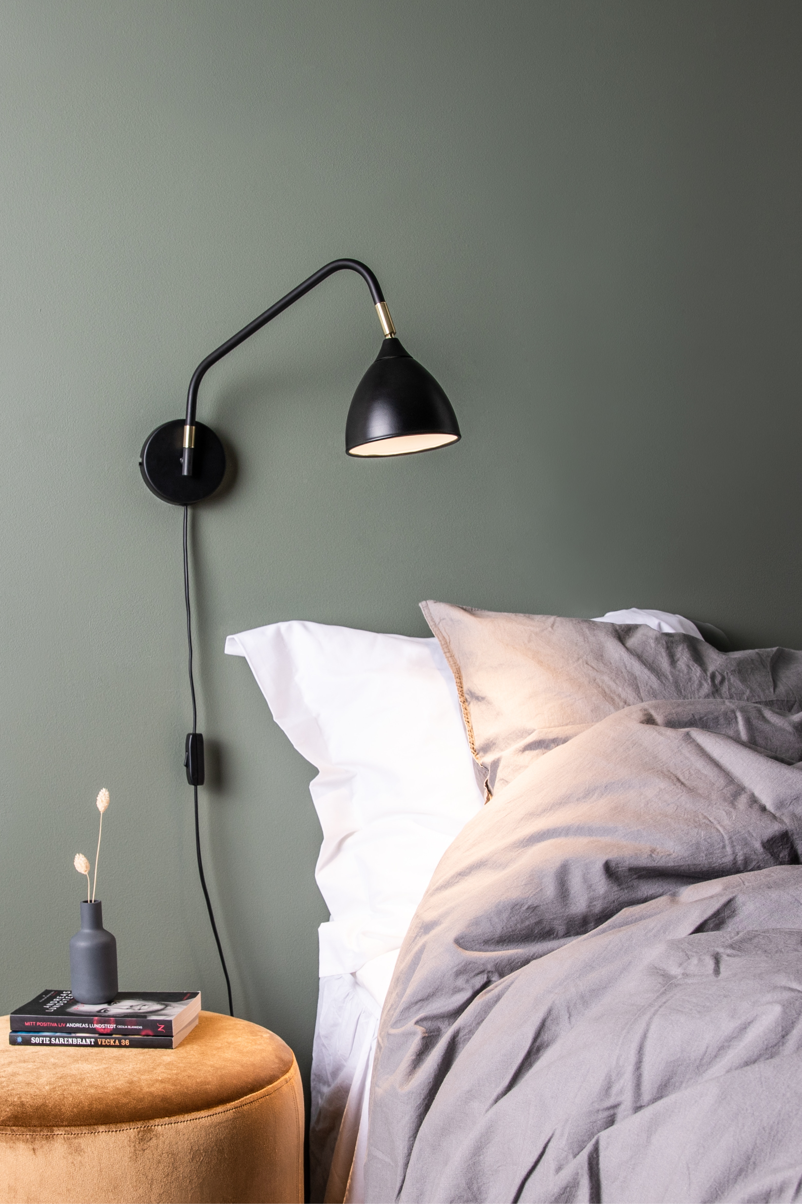 Valencia Wandleuchte - Black