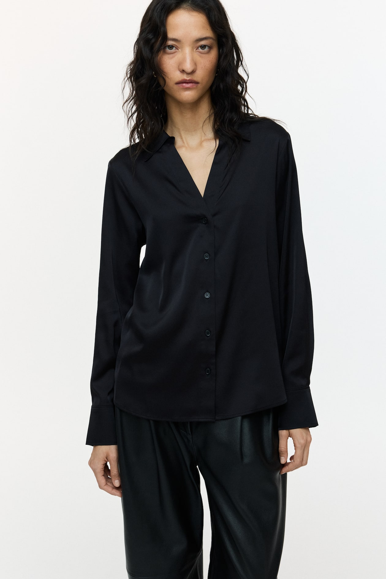 V-Neck Blouse - image 3