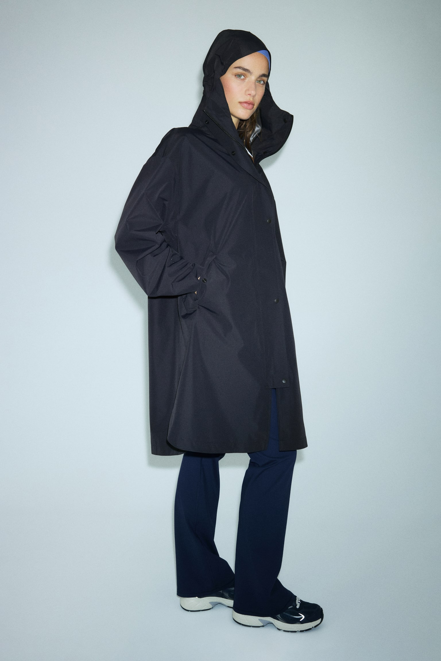 Rain parka with StormMove™ - Black - 10