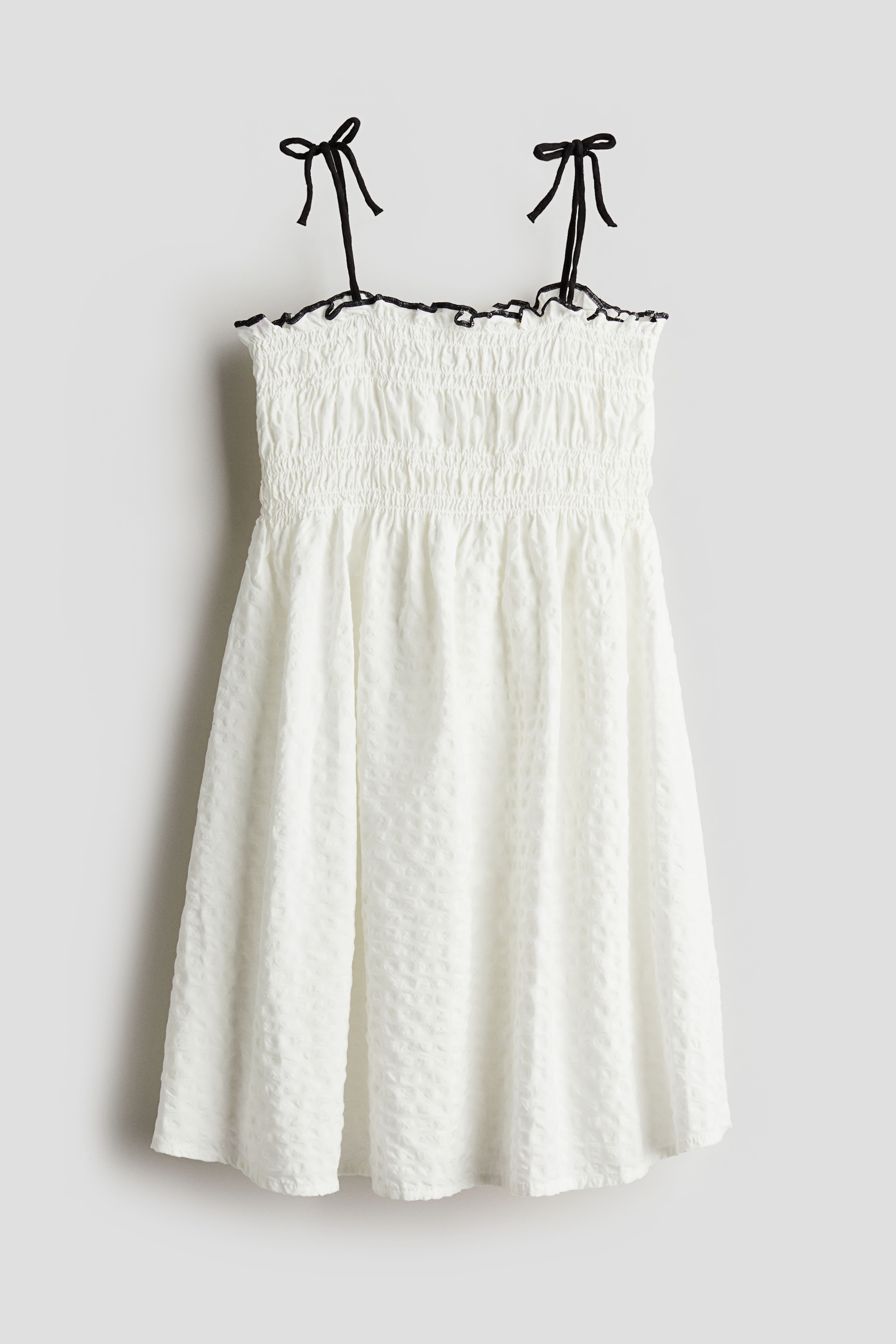 H&m girls white dress hotsell