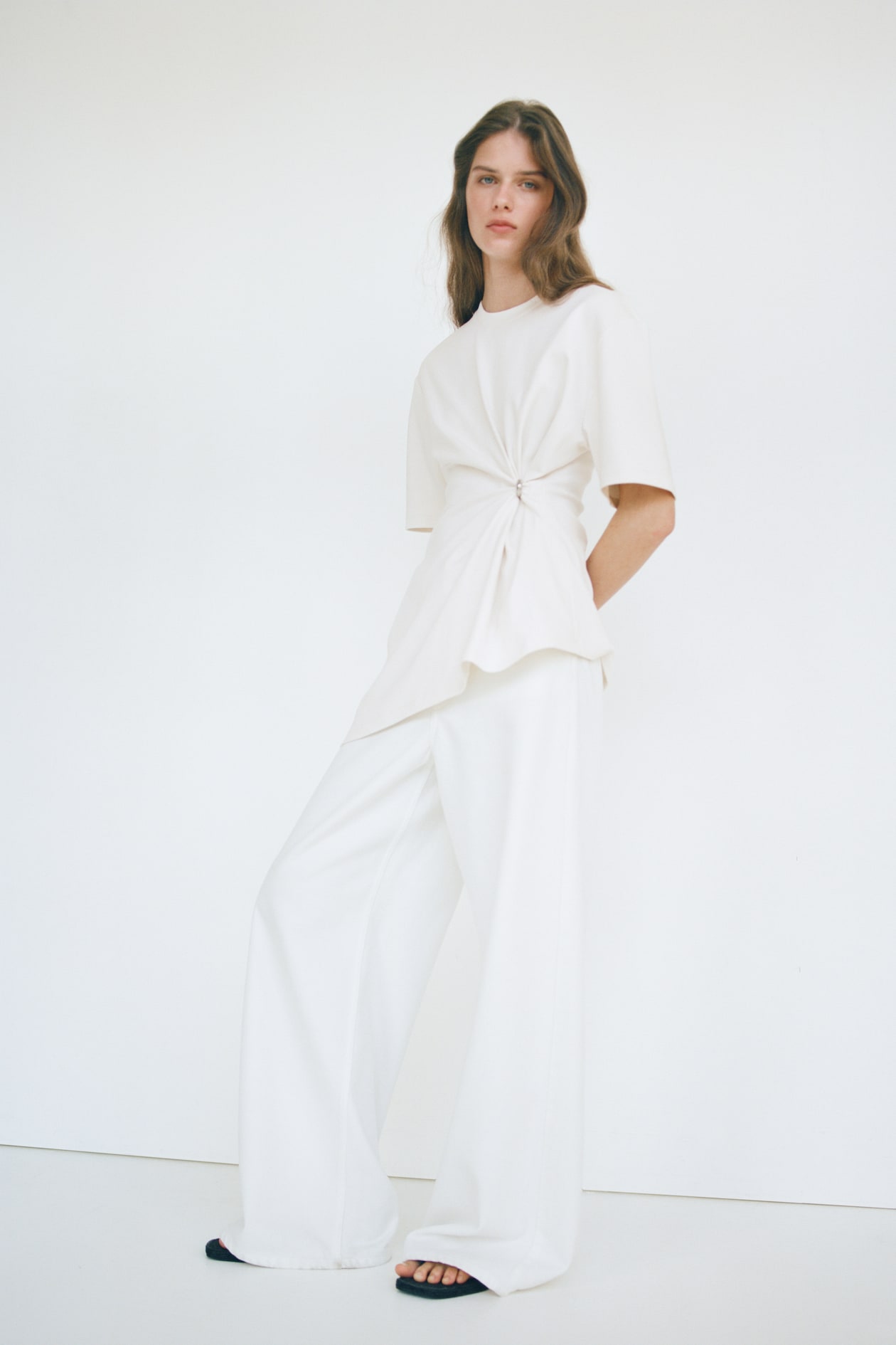 Draped-Detail Asymmetric Top - image 2