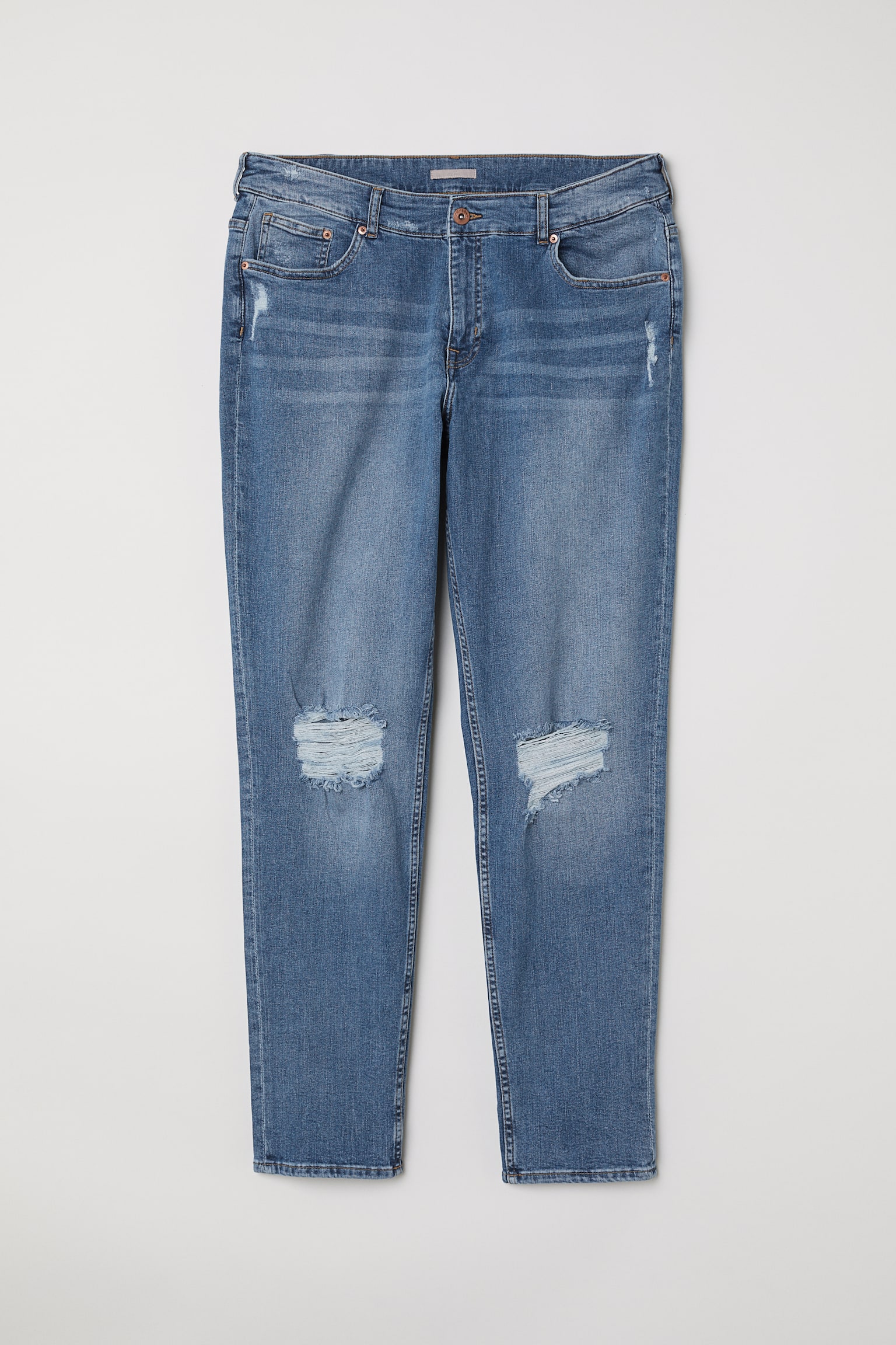 H&M+ Boyfriend Regular Jeans - Denim blue - 1