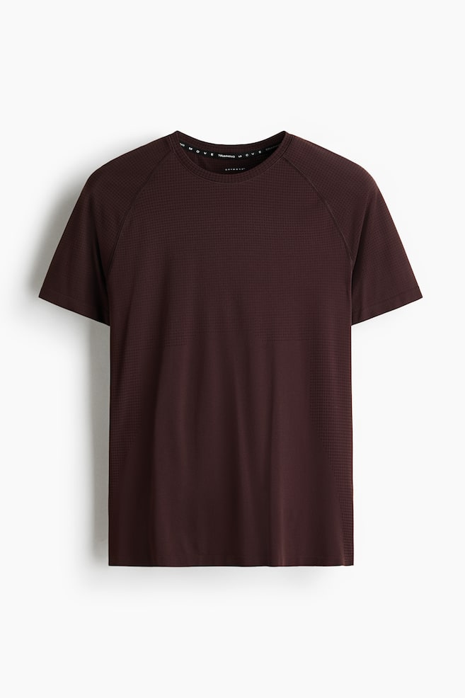 Muscle Fit Sports T-shirt with DryMove™ - Dark brown/Dusty mint/Dusty green/Dark pink/Black - 1