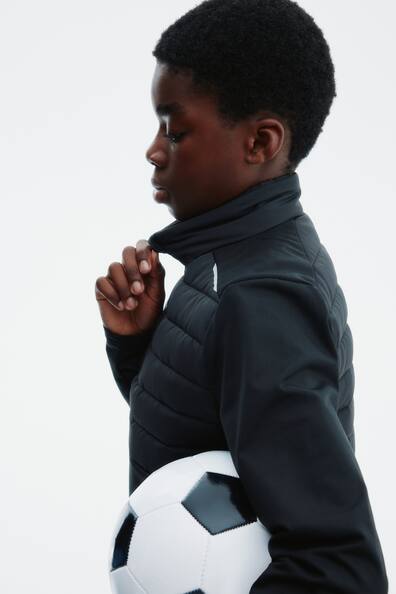 Maglia Termica Calcio Bambino KEEPDRY Verde KIPSTA