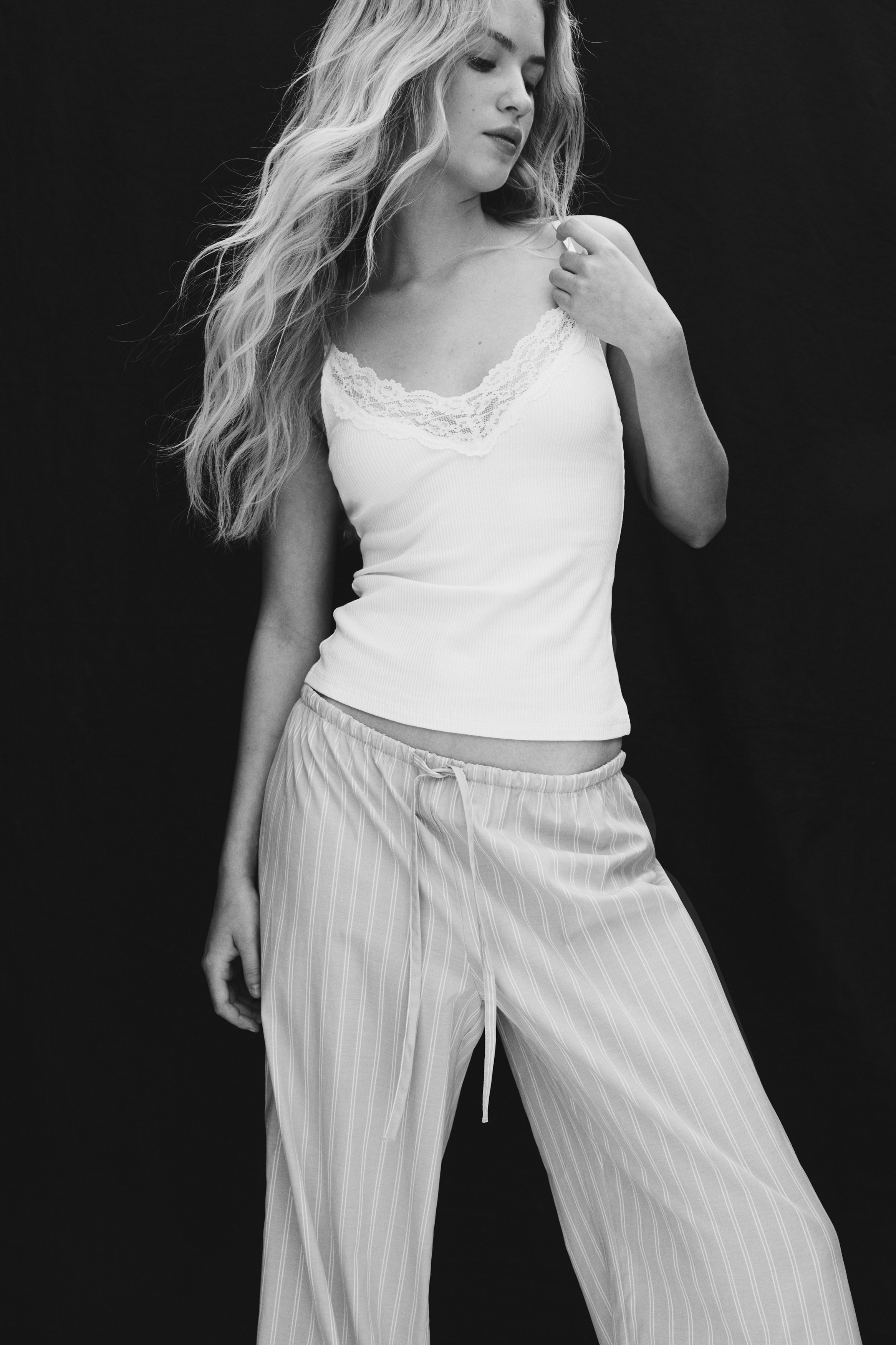 Cotton pyjama bottoms