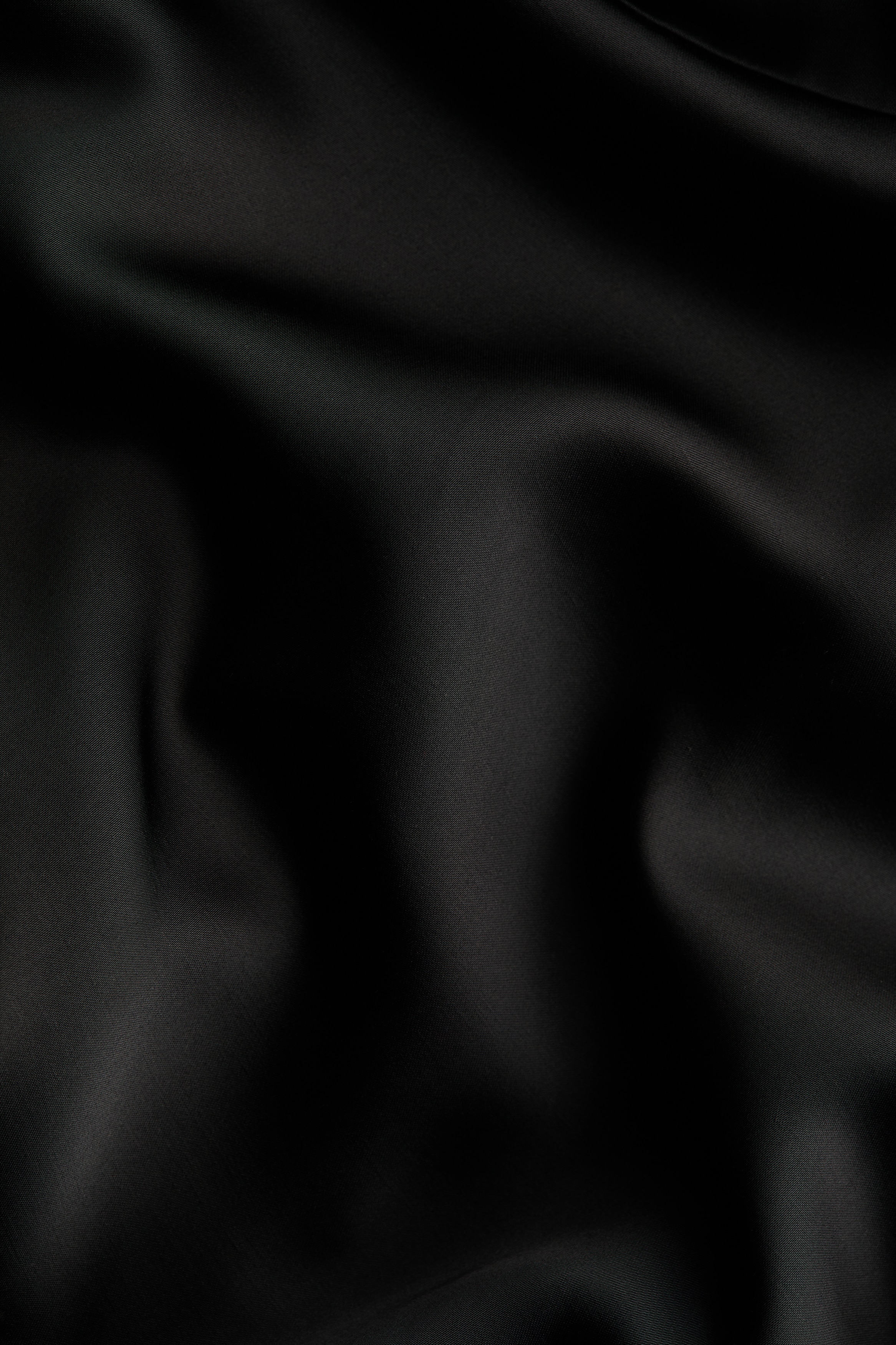 Scarf-detail satin dress
