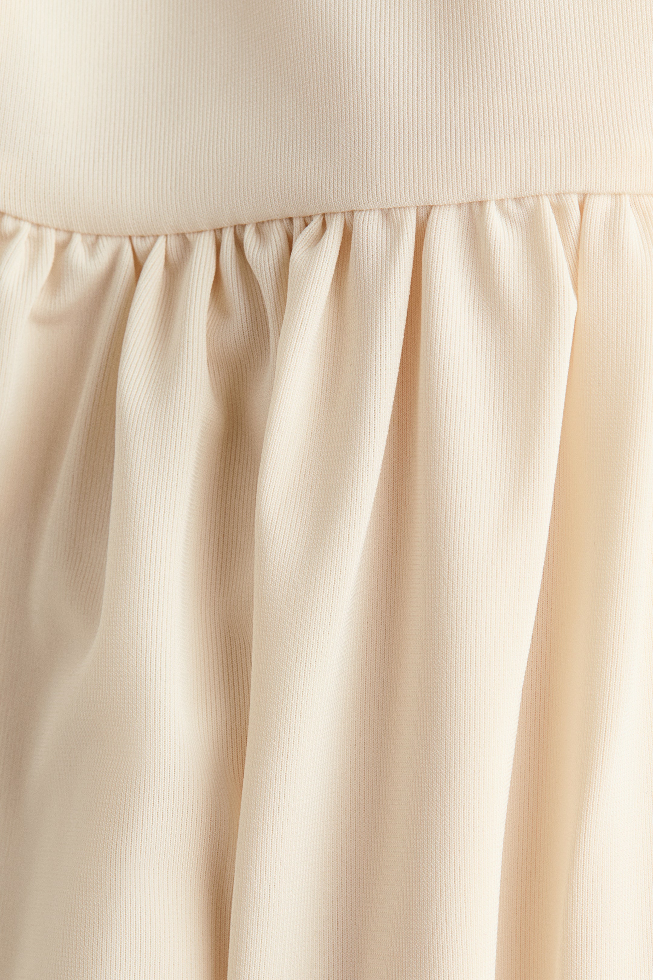 Cape-Detail Jersey Dress