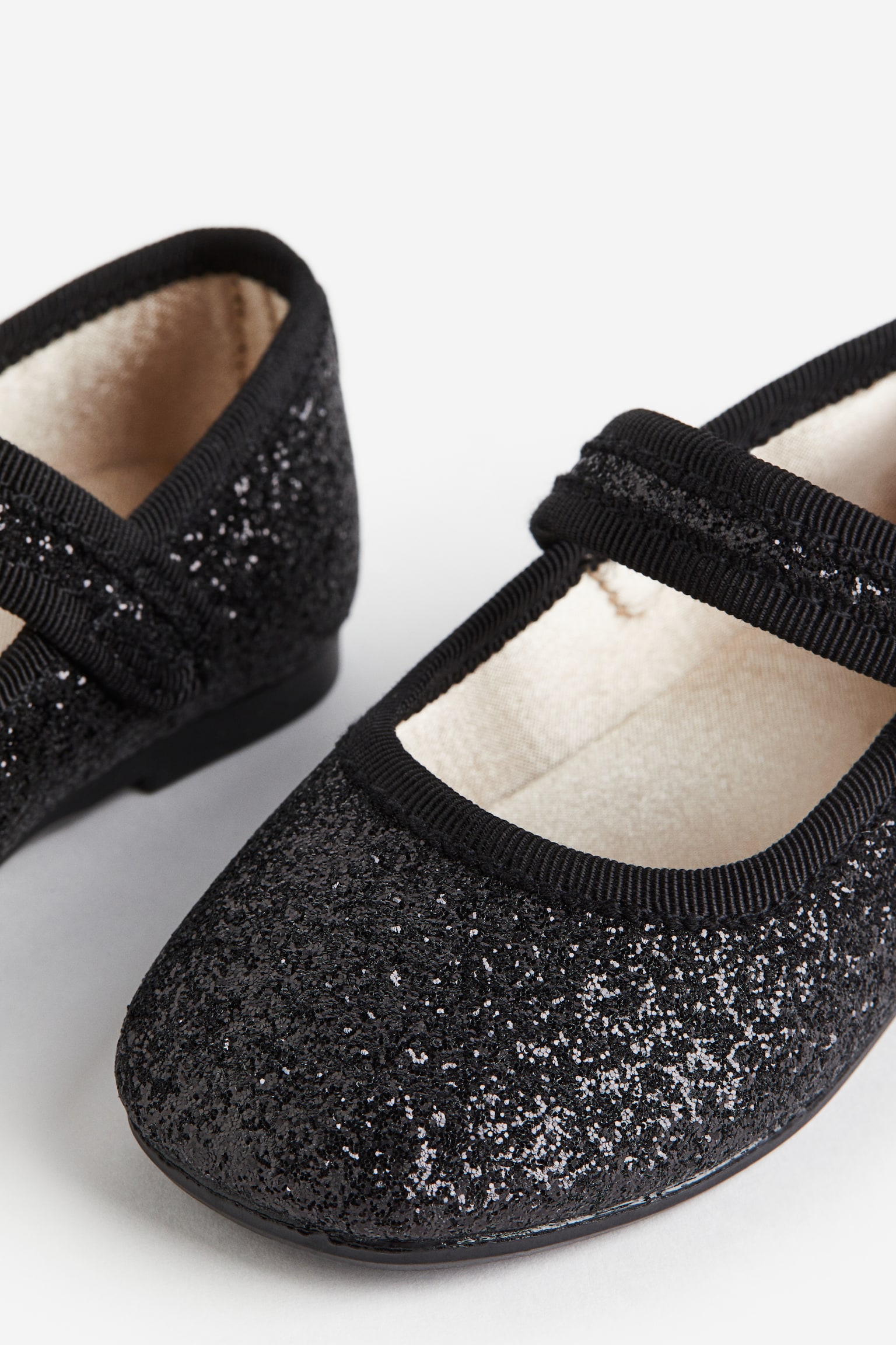 Glittery ballet pumps - Black - 2