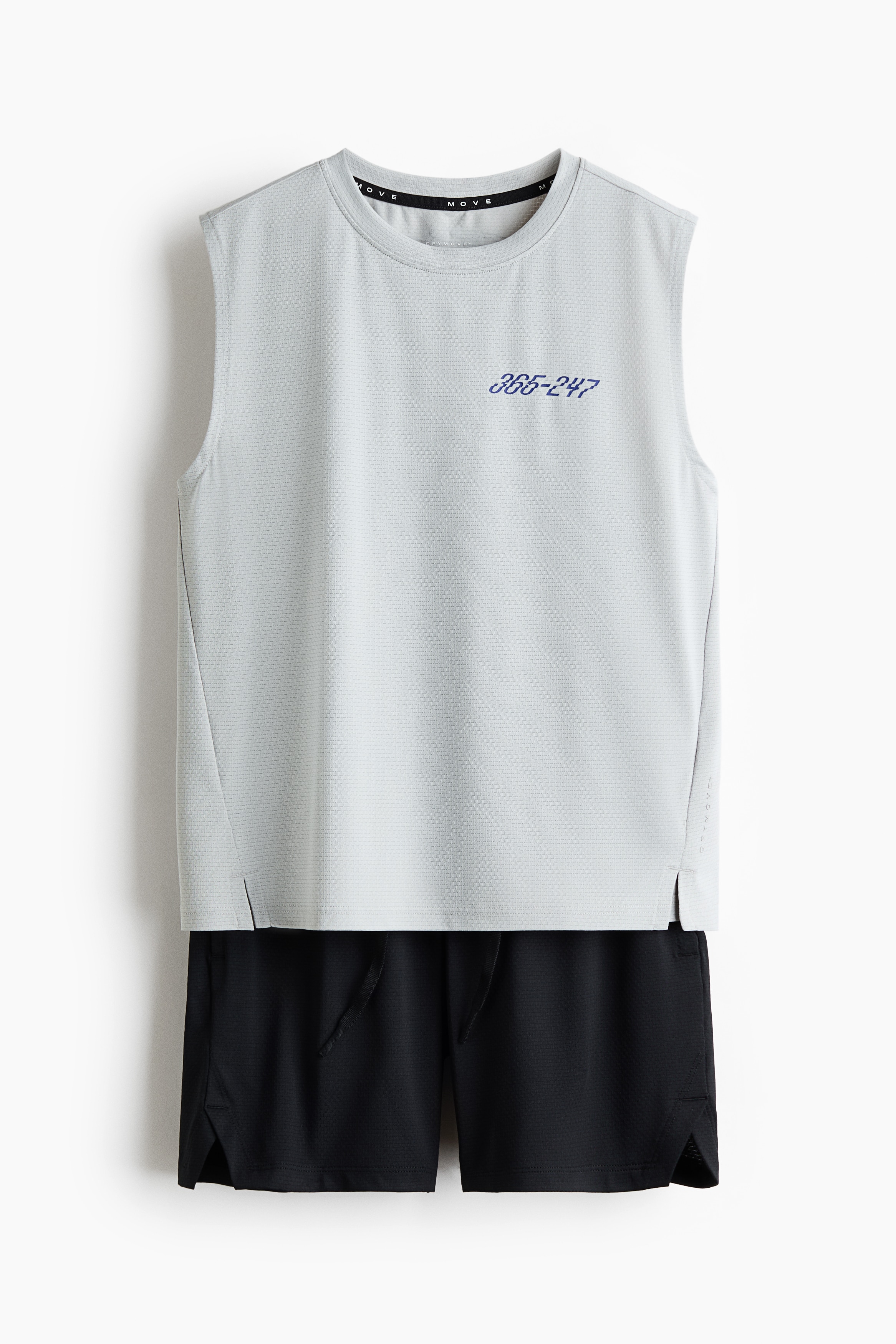 2-teiliges Sportset mit DryMove™ - Hellgrau/365-247