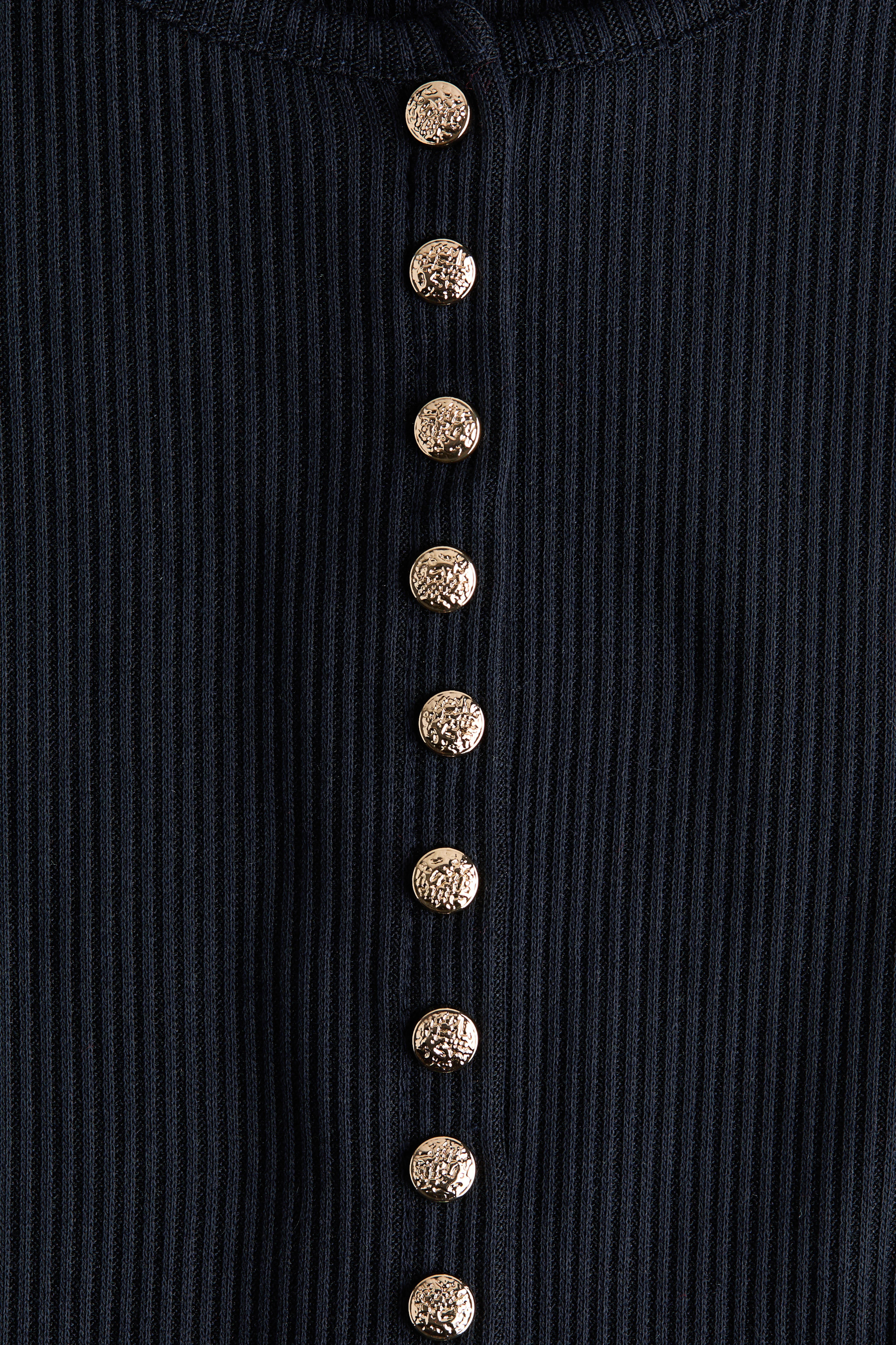 Rib-Knit Cardigan