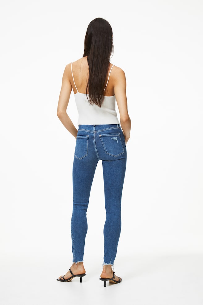 True To You Skinny Ultra High Ankle Jeans - Denimblå/Denimblå/Ljus denimblå/Mörkgrå/dc/dc/dc/dc/dc/dc/dc/dc/dc/dc - 5