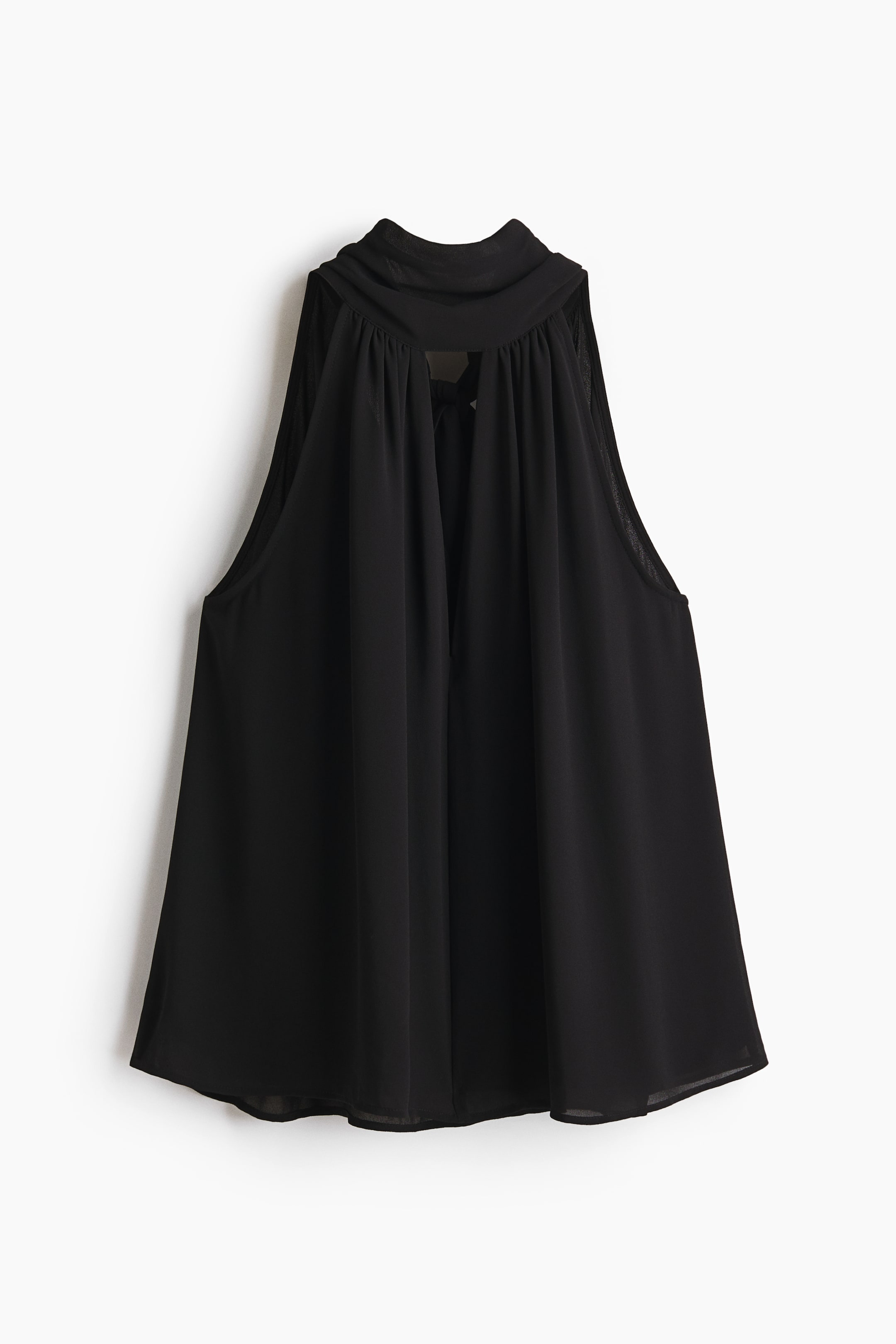Ampliar la imagen: Top con mascada - Negro - Ladies | H&M MX 7