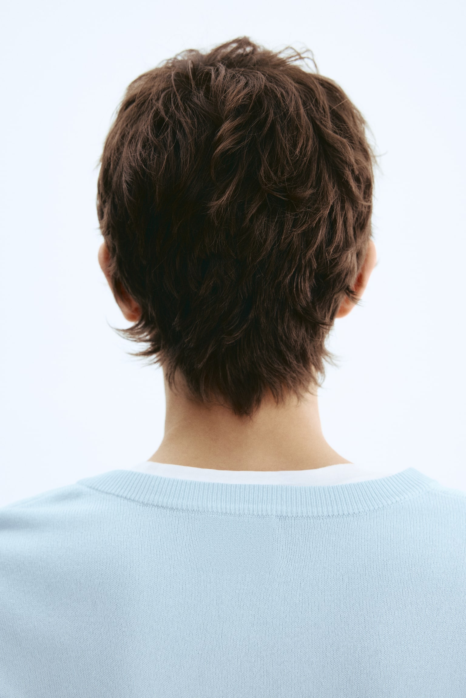 Fine-knit cardigan - Light blue/Mole/Dark brown/Lilac/Pink/Black - 4