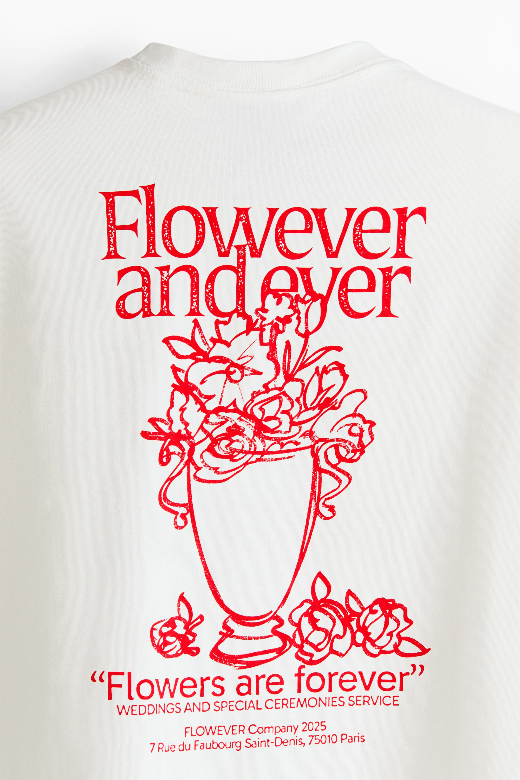 T-shirt imprimé Coupe Flottante